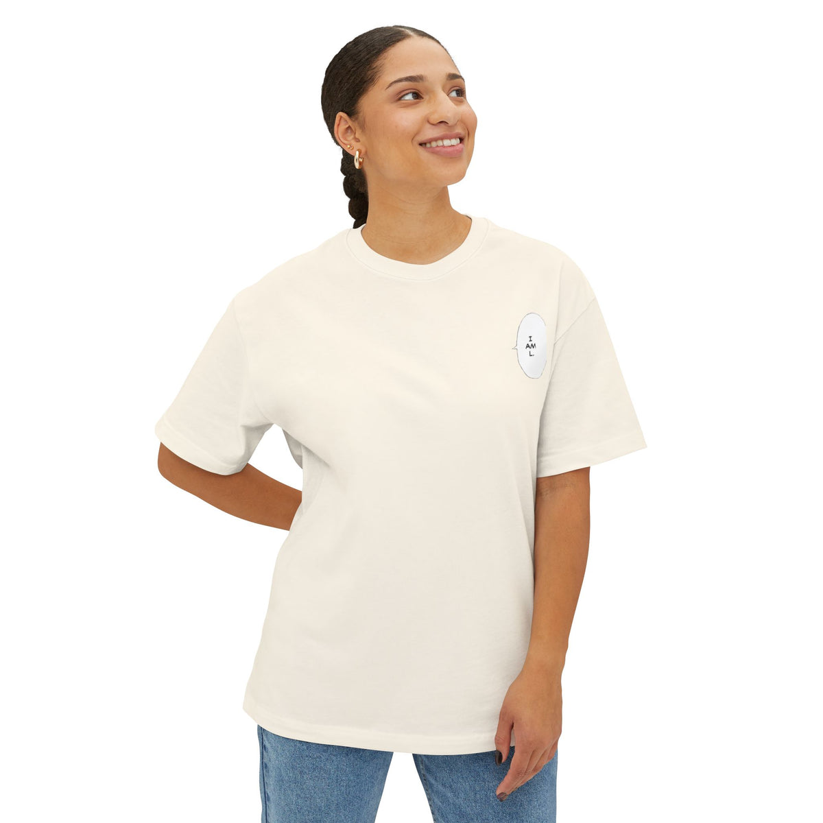 L. (DEATH NOTE) Camiseta de gran tamaño