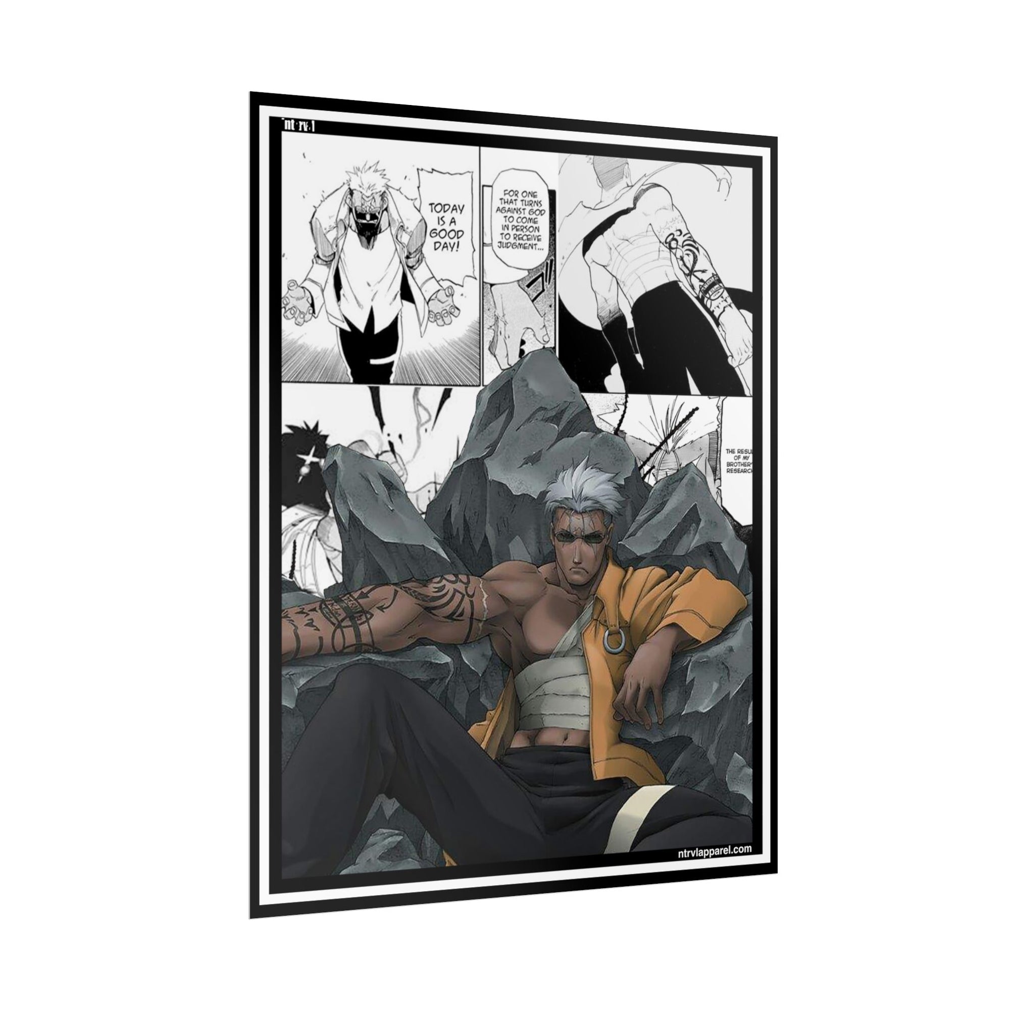 Scar (Fullmetal) Poster