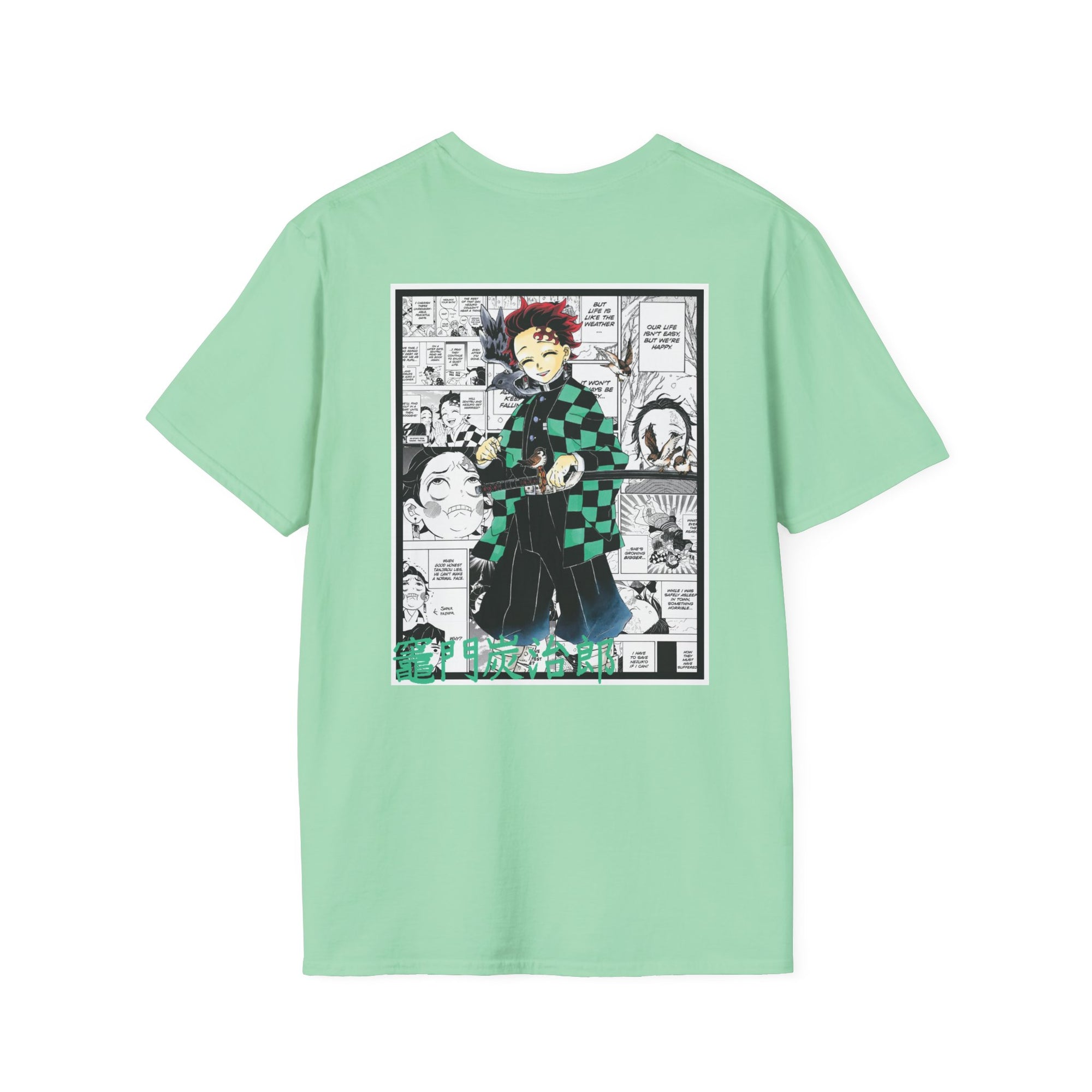 Camiseta informal Tanjiro Kamado (DEMON SLAYER)