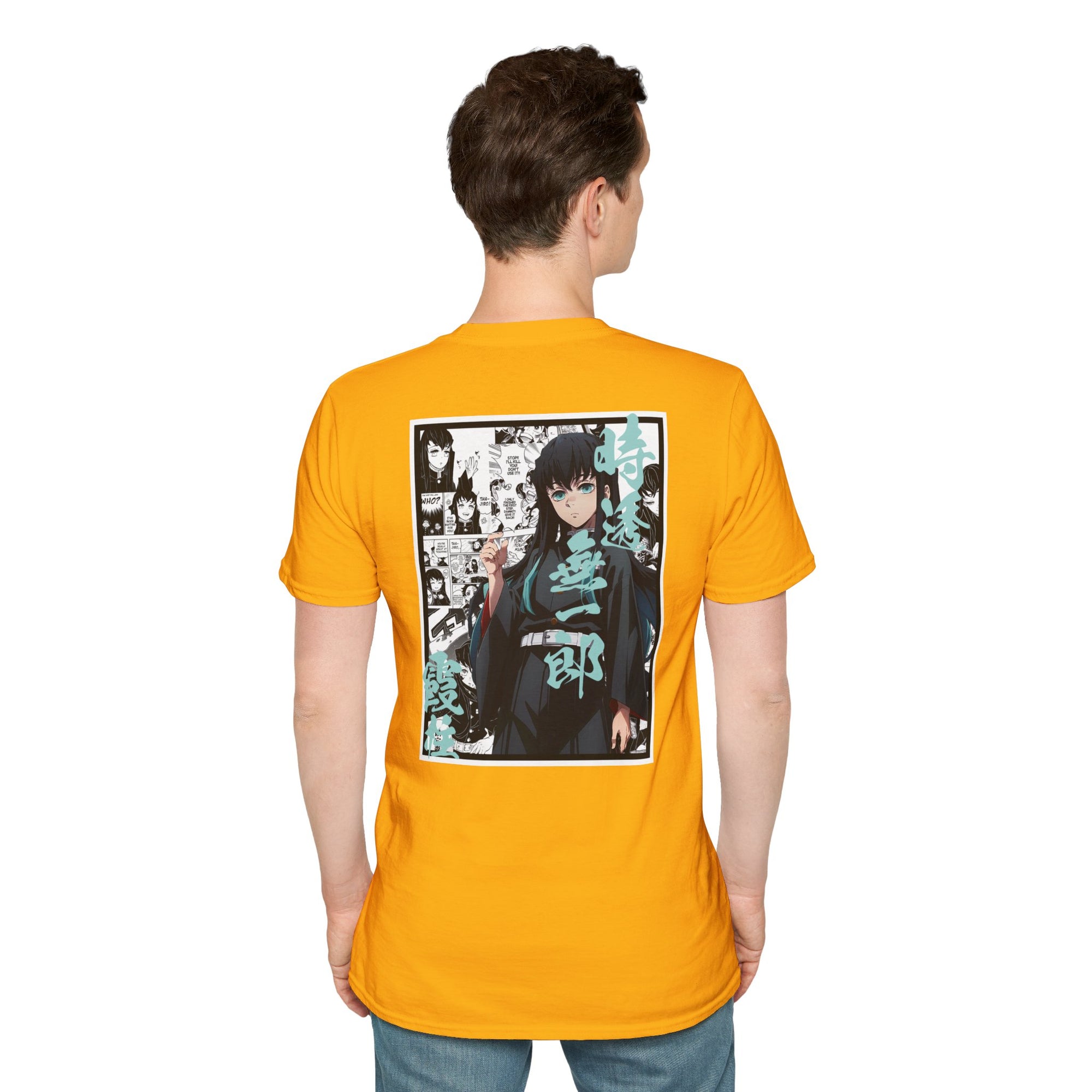 Camiseta informal de Muichiro Tokito (DEMON SLAYER)