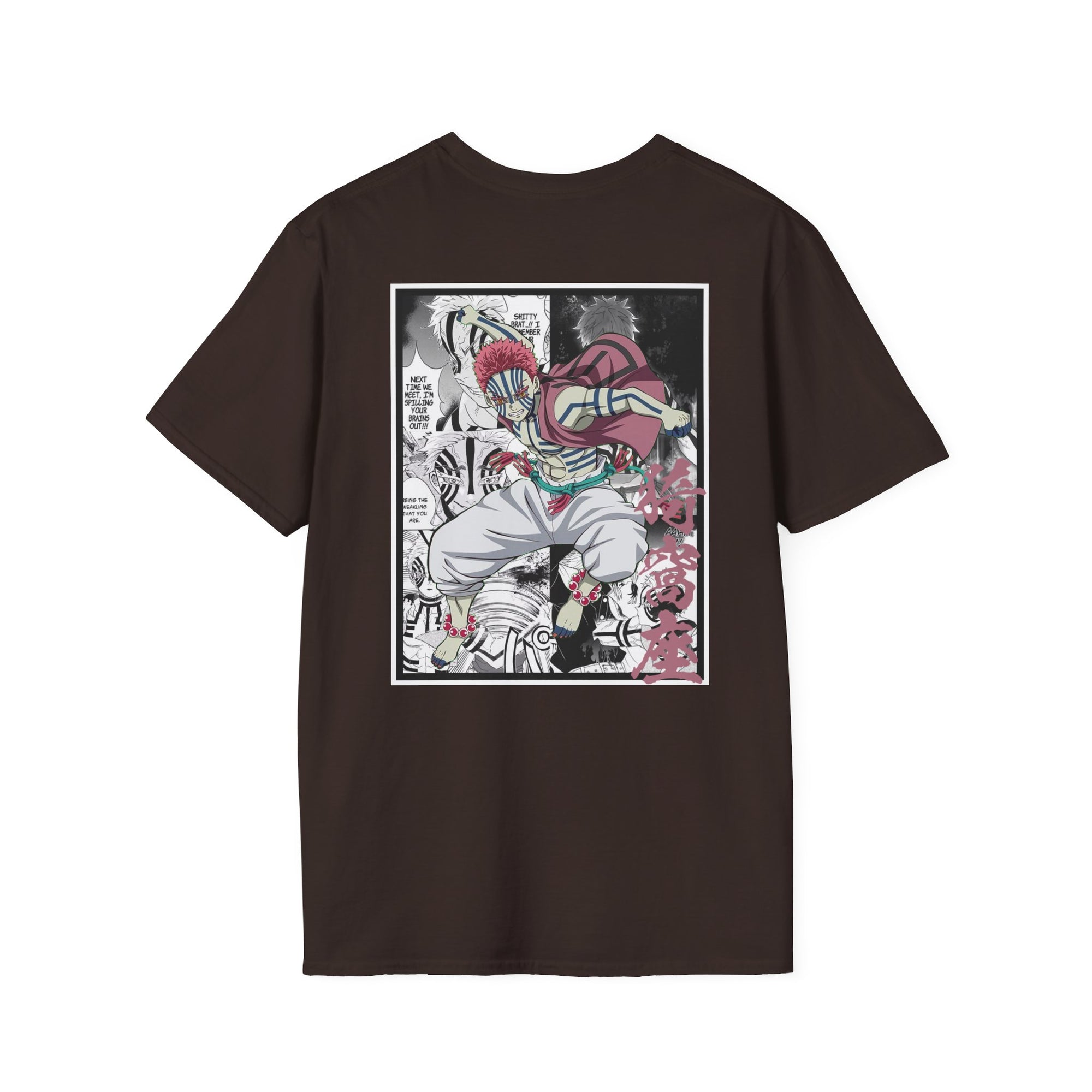 Camiseta informal de Akaza (DEMON SLAYER)