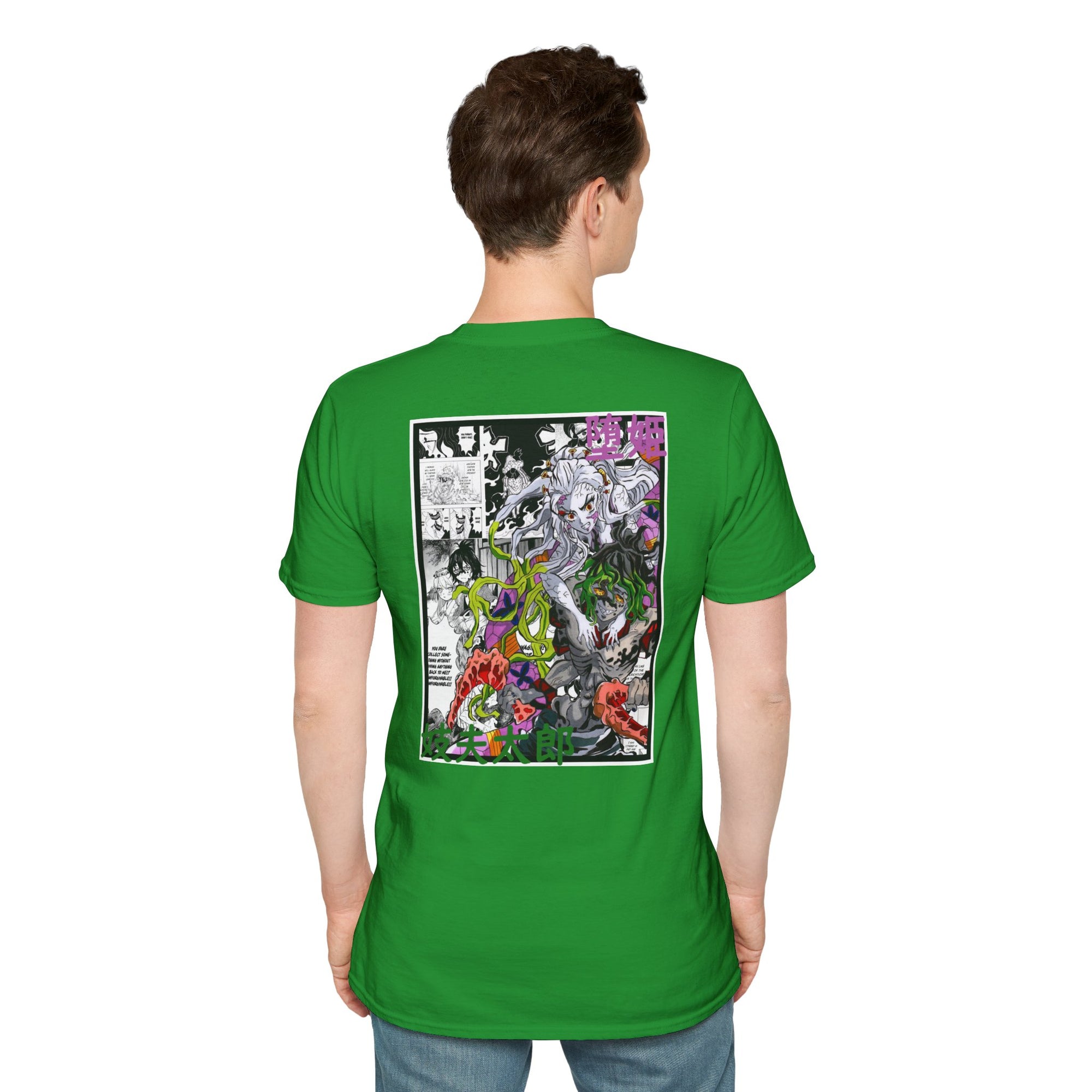 Camiseta informal Gyutaro y Daki (DEMON SLAYER)
