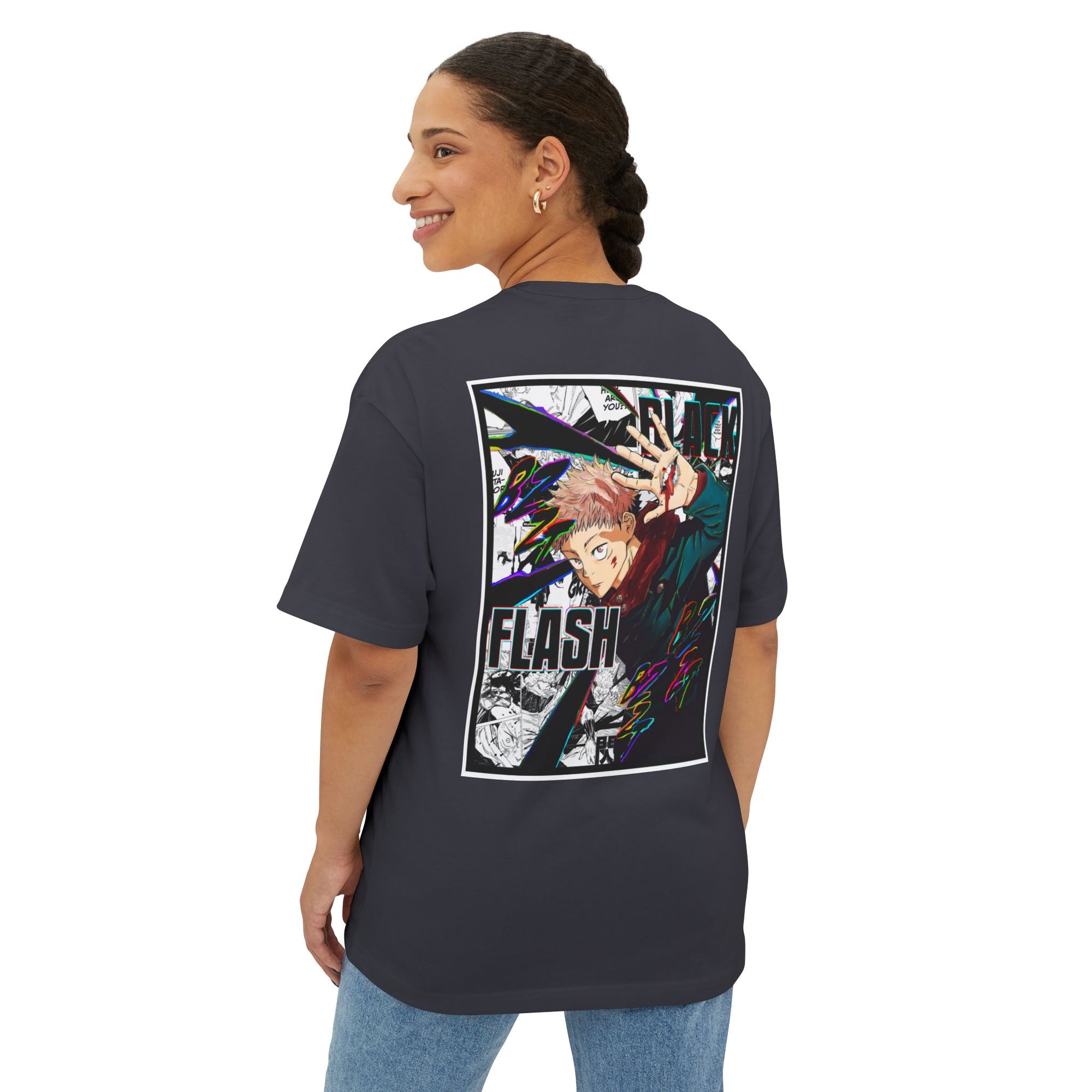 Camiseta extragrande Yuji Itadori (JUJUTSU KAISEN)