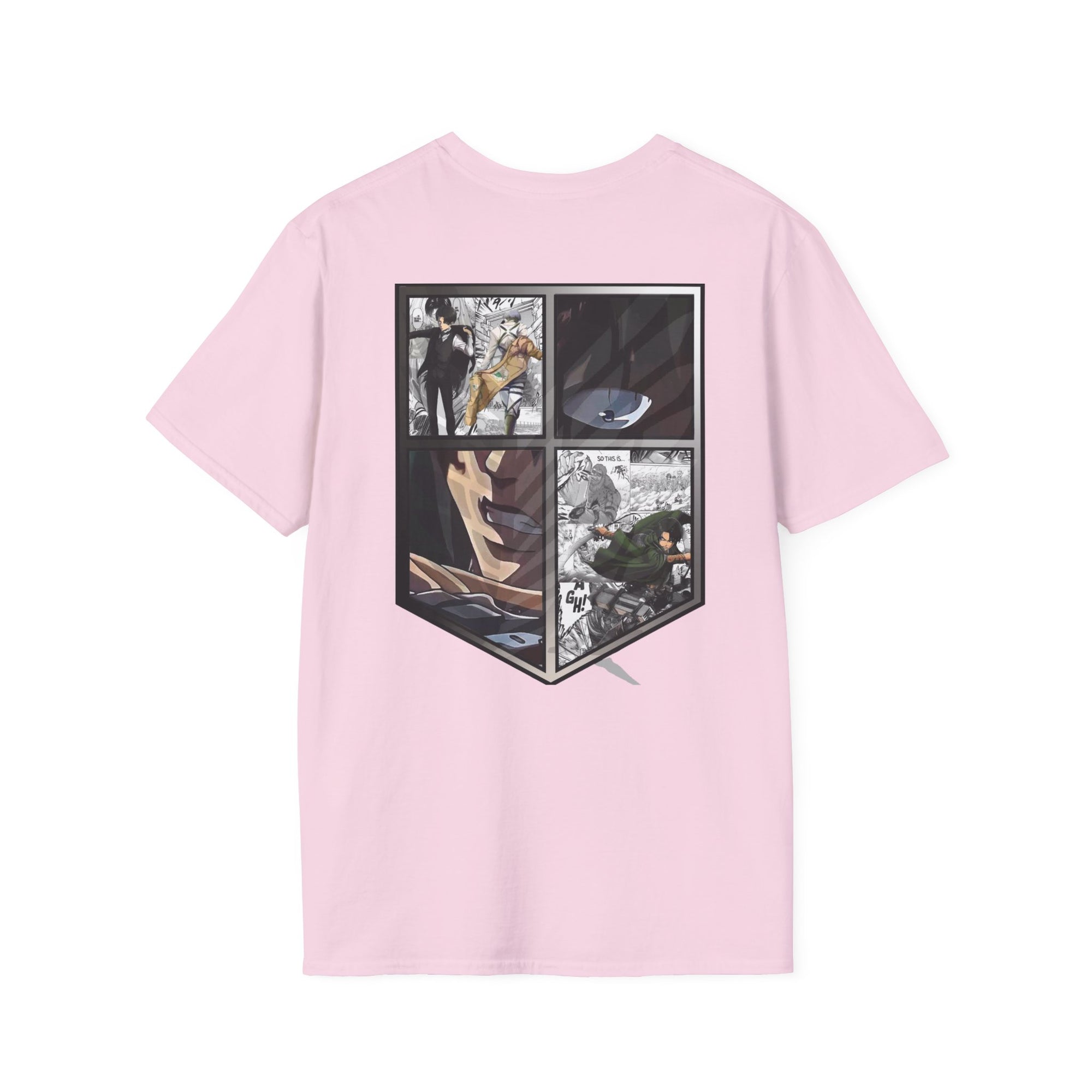 Camiseta informal de Levi Ackerman (ATAQUE A LOS TITANES)