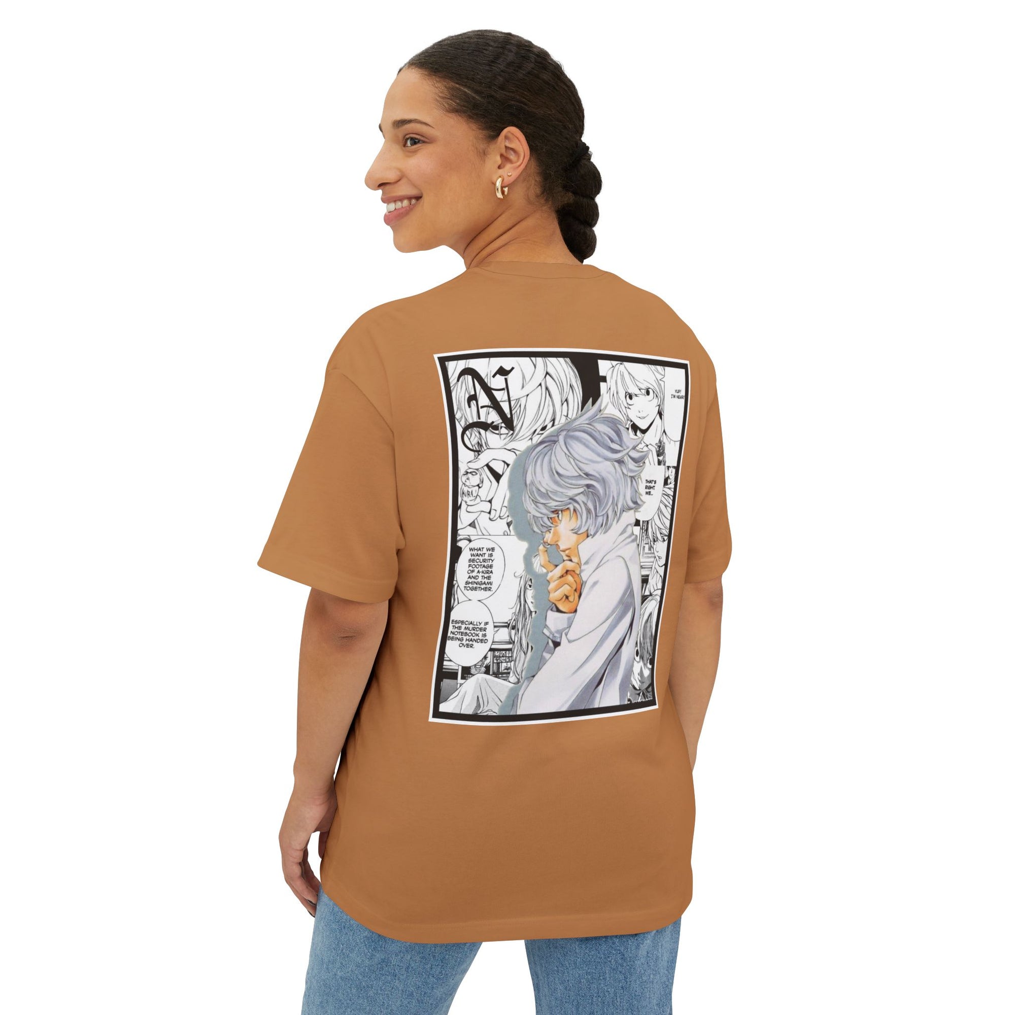 N. (DEATH NOTE) Premium Oversized Tee
