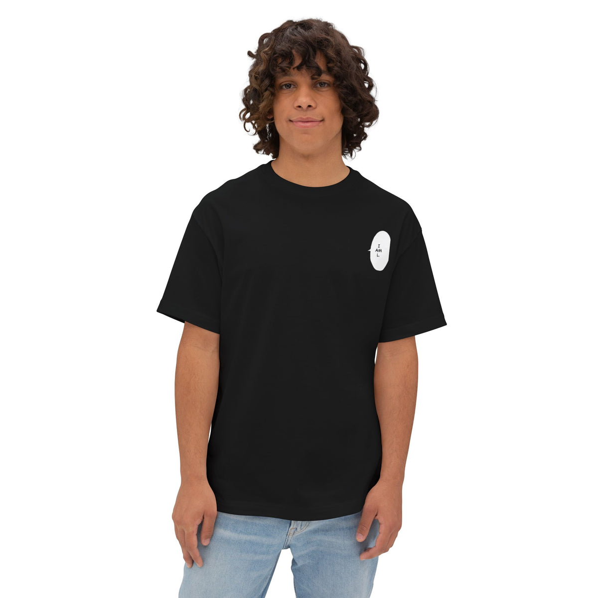 L. (DEATH NOTE) Camiseta de gran tamaño