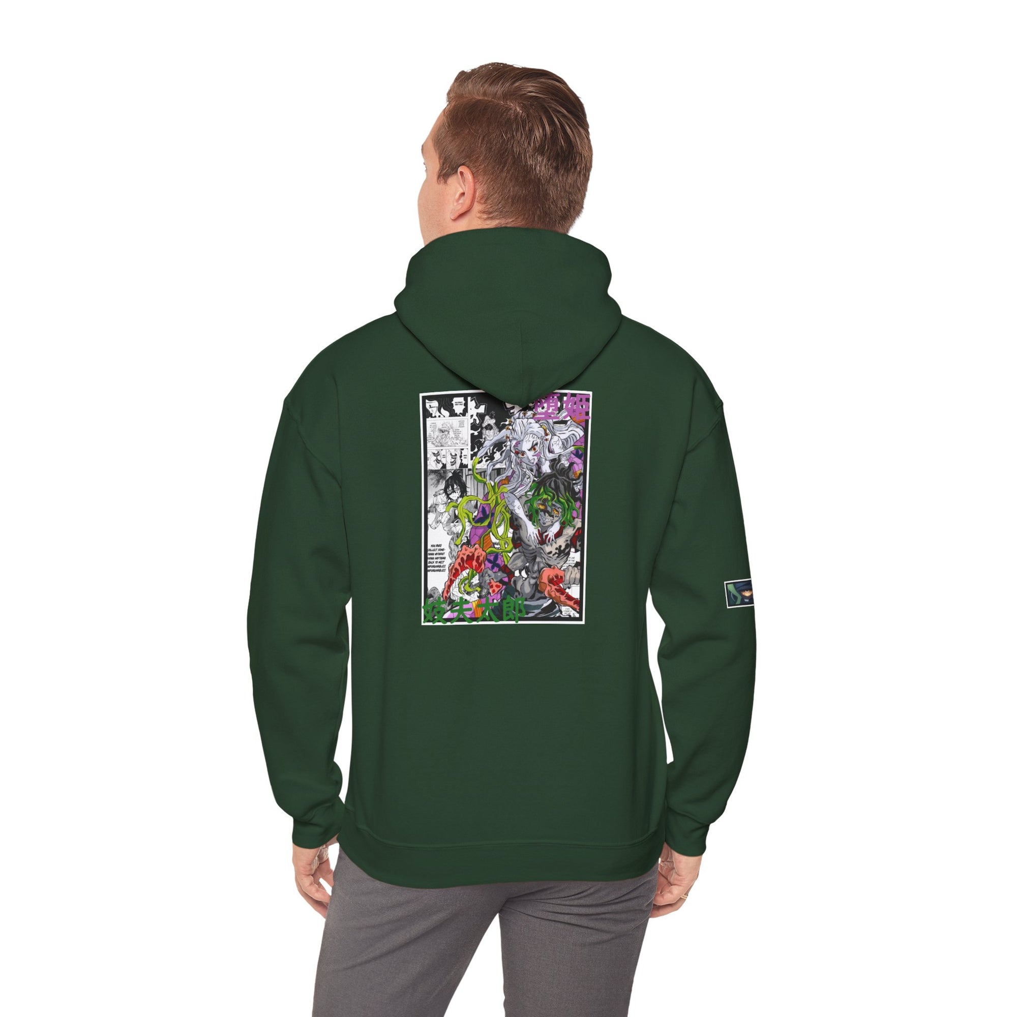 Gyutaro y Daki (DEMON SLAYER) Sudadera con capucha