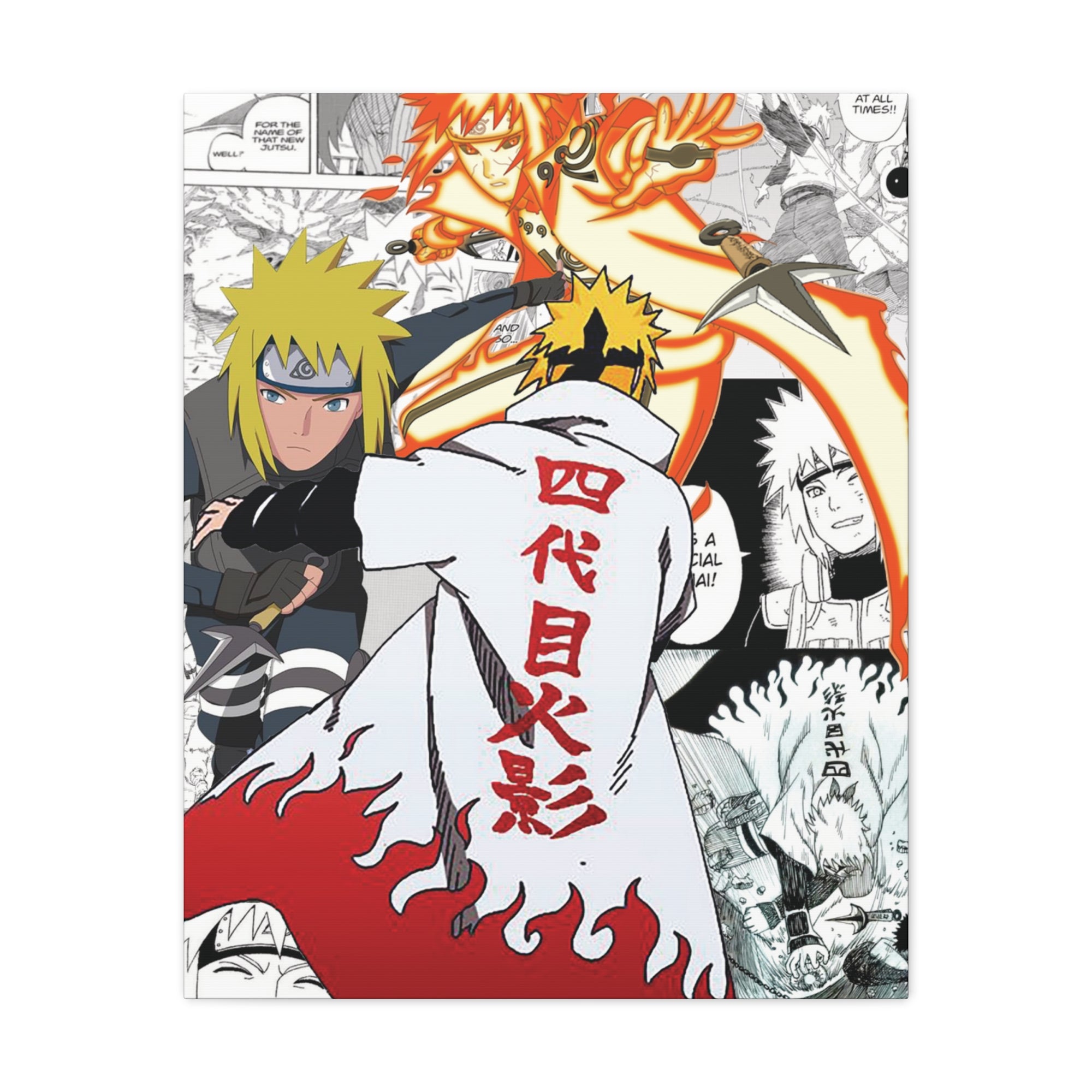 Minato Namikaze (Naruto) 24 x 30in Canvas