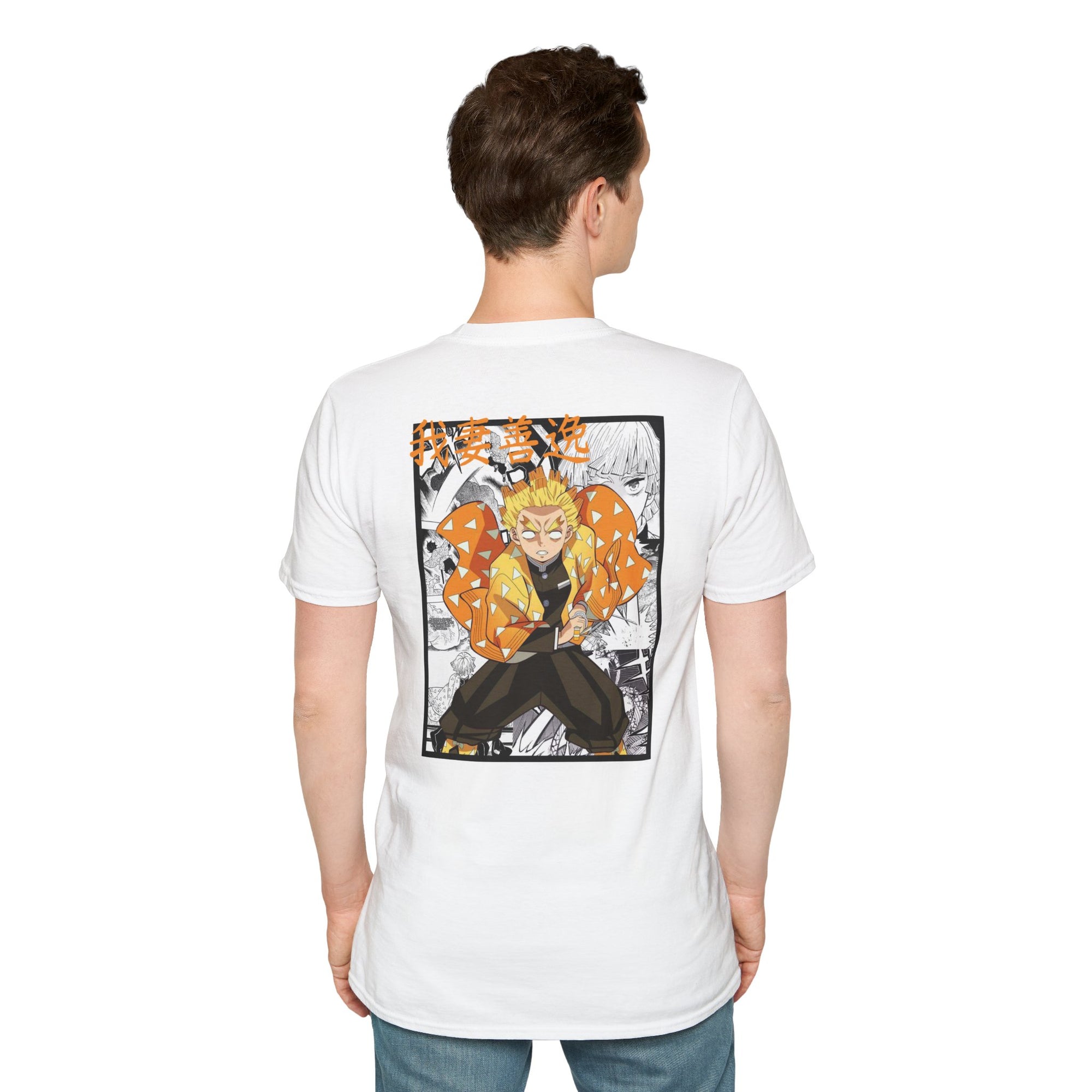Camiseta informal Zenitsu Agatsuma (DEMON SLAYER)