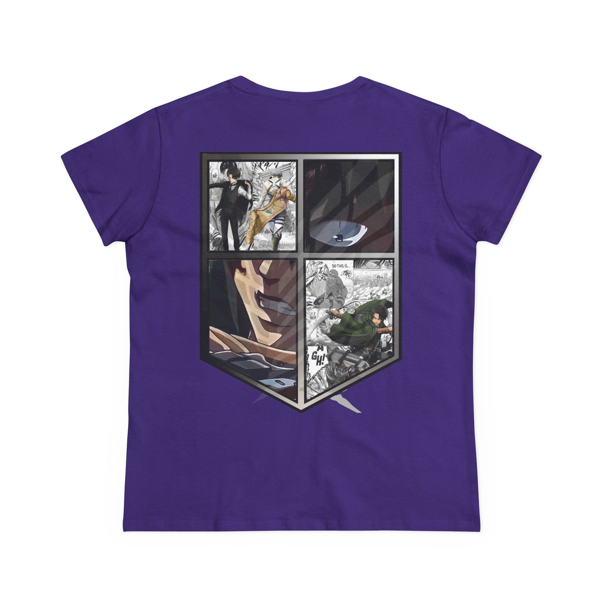 Camiseta de mujer de Levi Ackerman (ATAQUE A LOS TITANES)