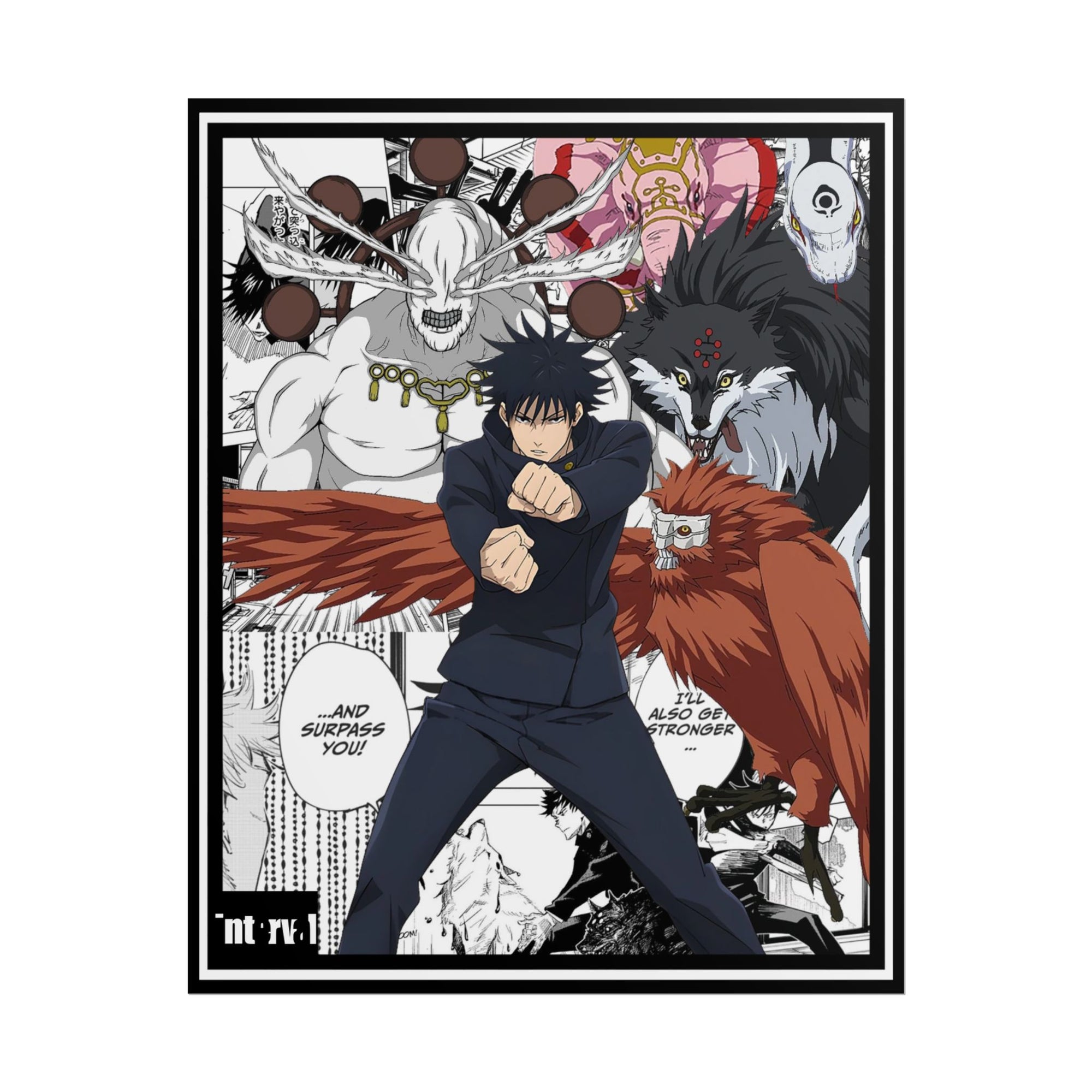 Megumi Fushiguro (Jujutsu Kaisen) Poster