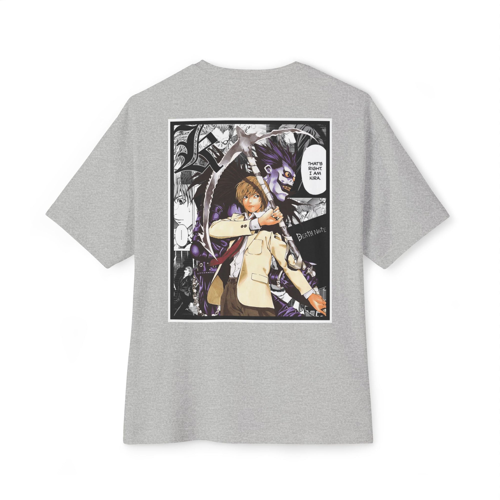Camiseta extragrande de Light Yagami (DEATH NOTE)