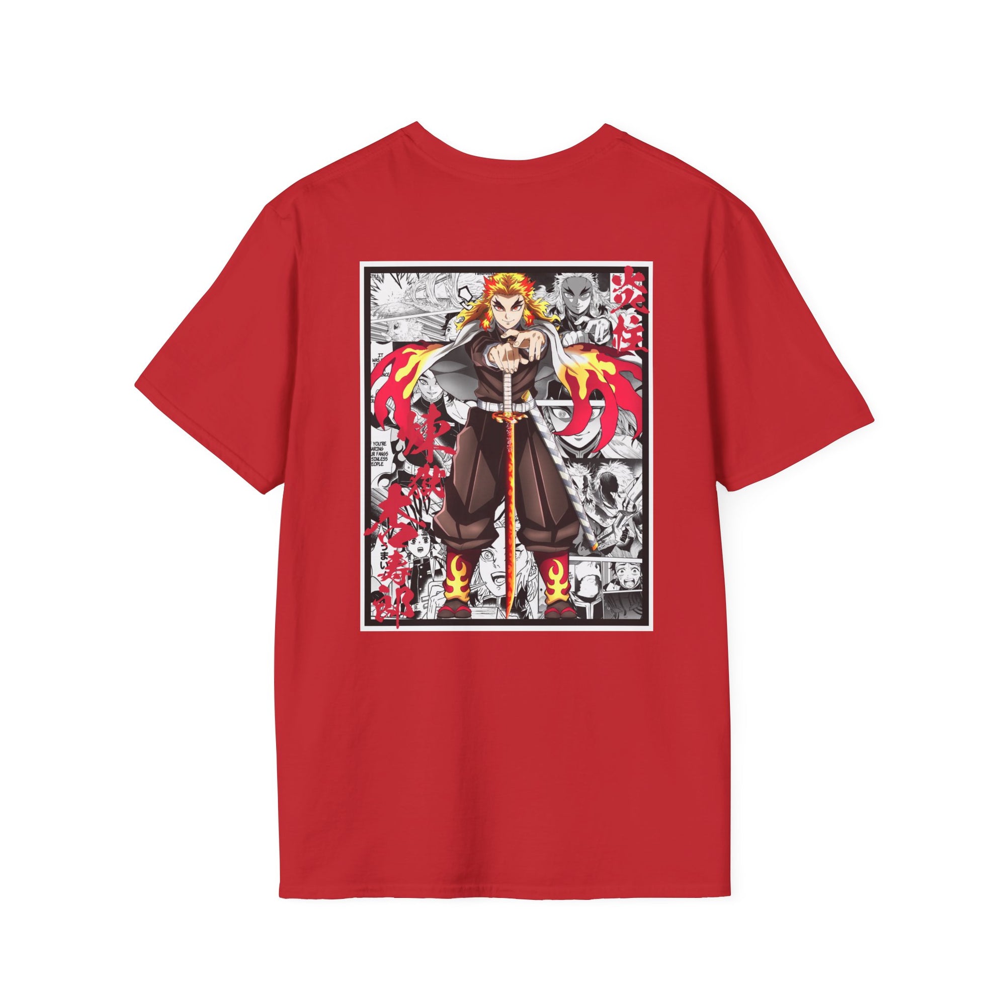 Camiseta informal Kyojuro Rengoku (DEMON SLAYER)