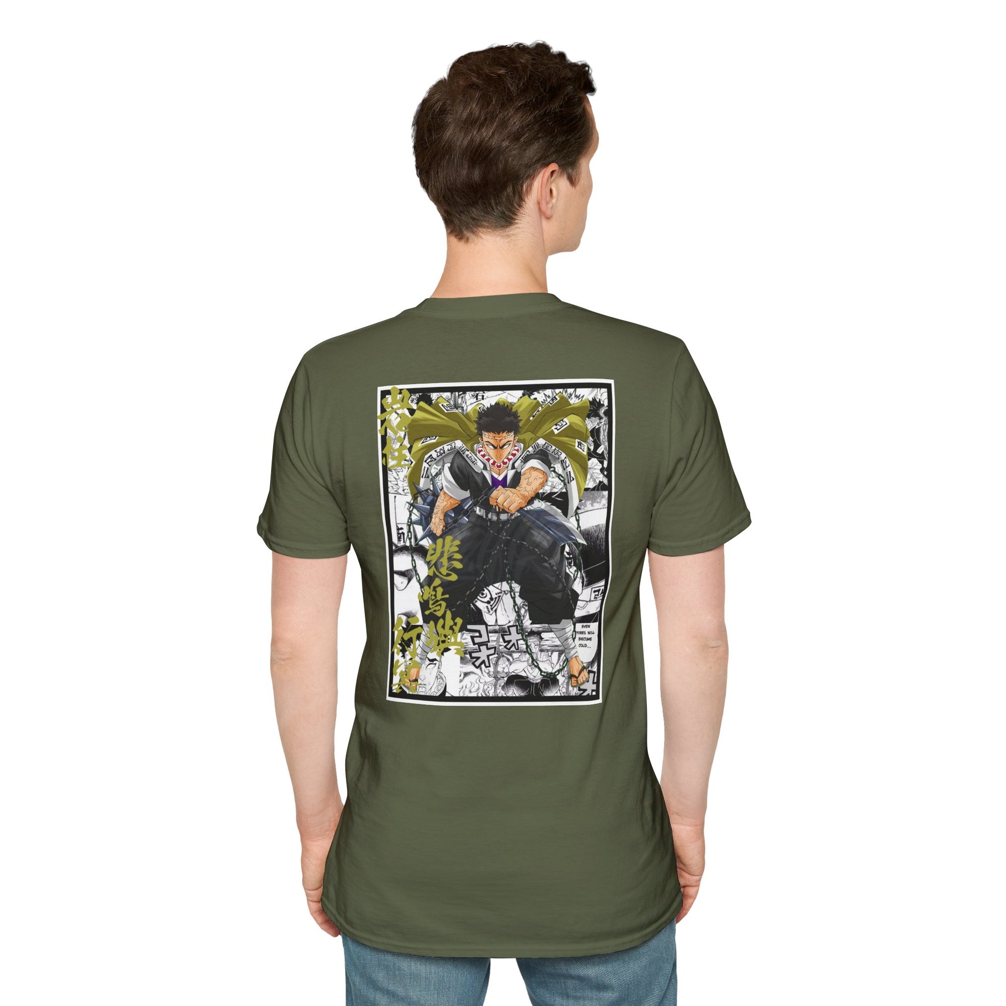 Camiseta informal Gyomei Himejima (DEMON SLAYER)