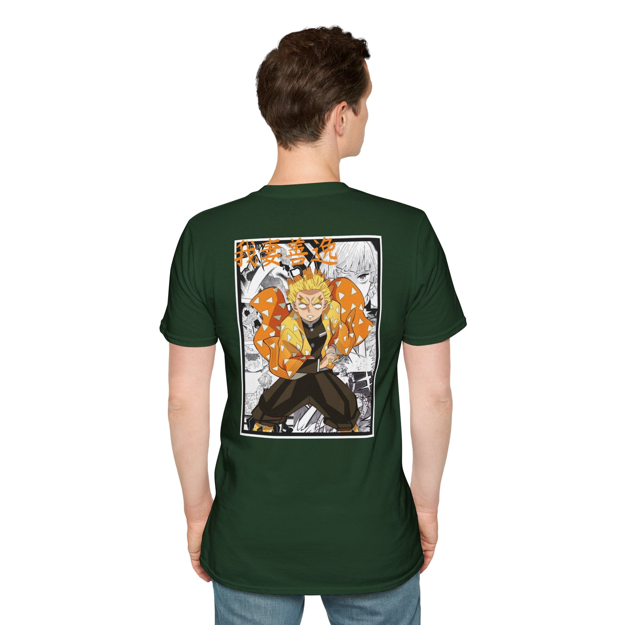 Camiseta informal Zenitsu Agatsuma (DEMON SLAYER)