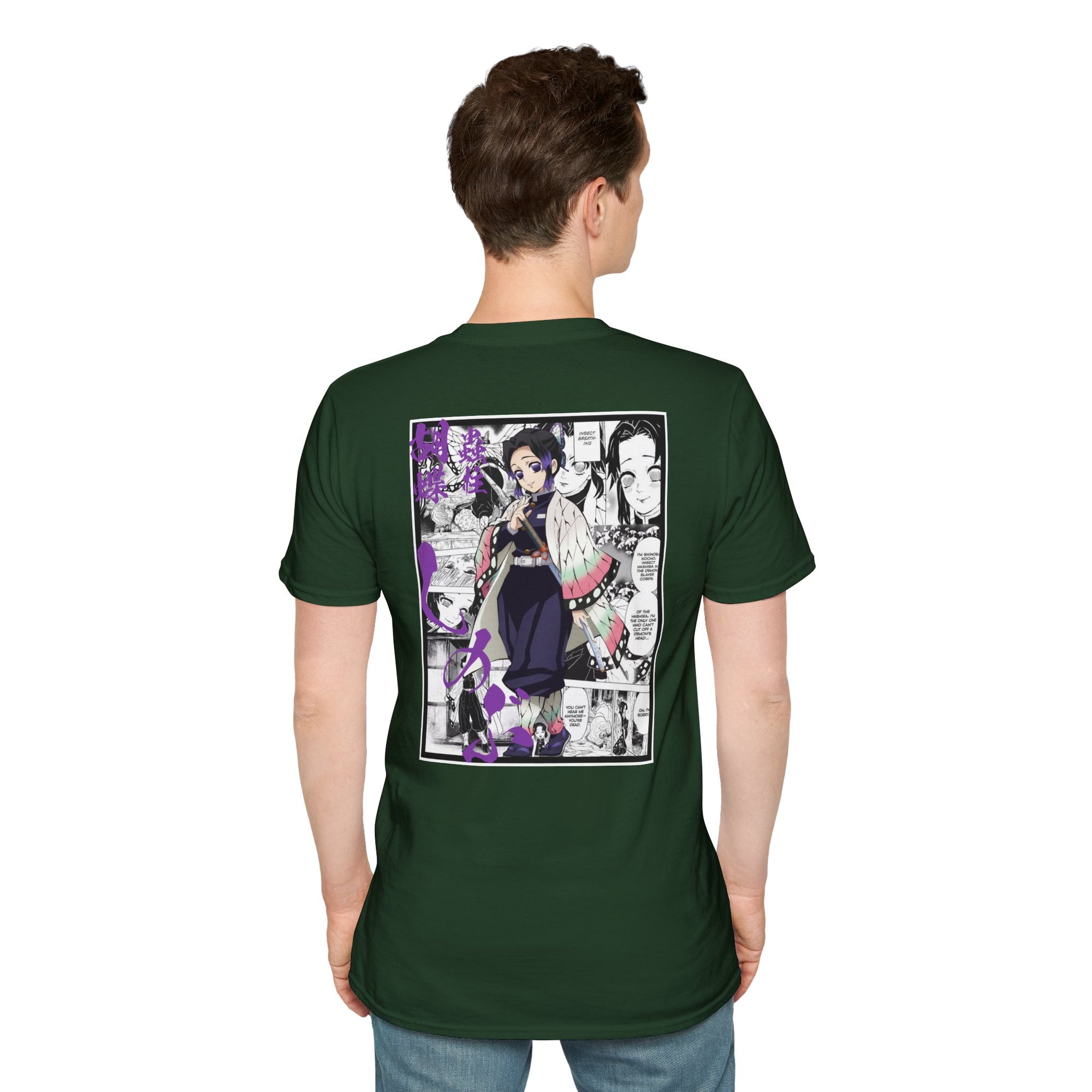 Camiseta informal de Shinobu Kochō (DEMON SLAYER)