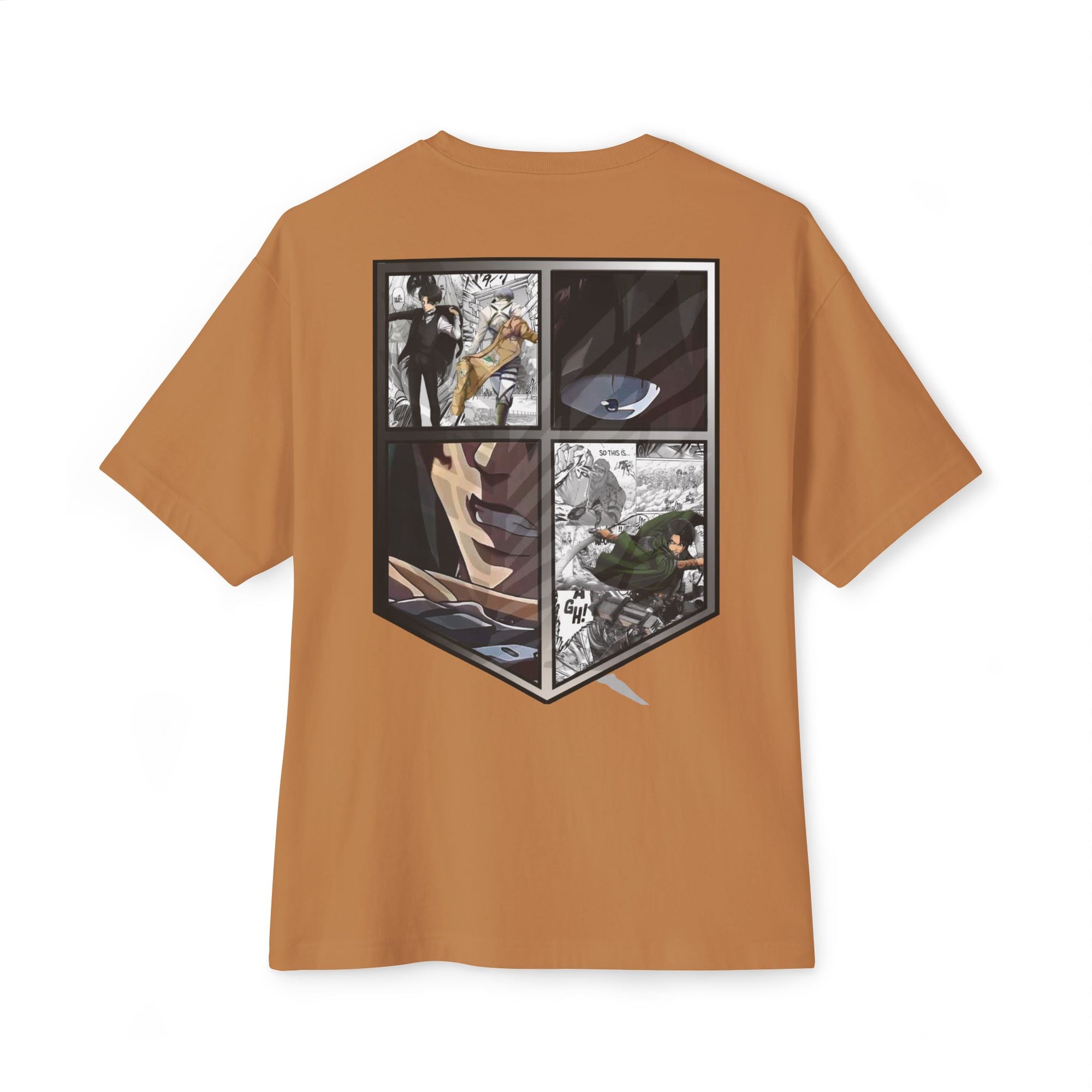 Camiseta extragrande de Levi Ackerman (ATAQUE A LOS TITANES)