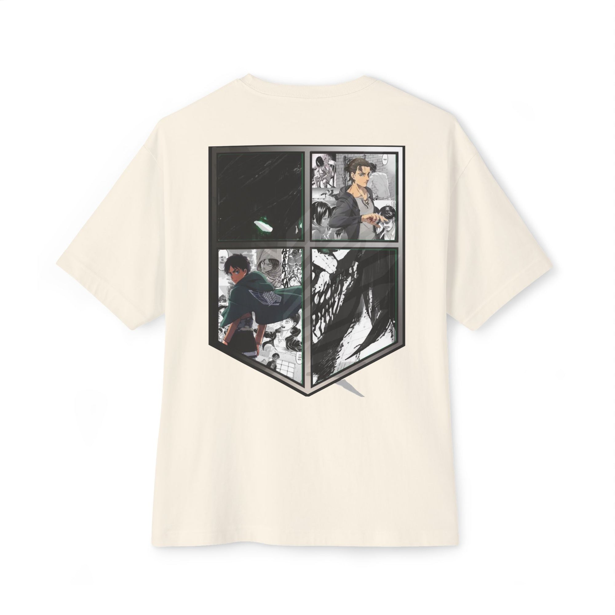 Camiseta extragrande de Eren Yeager (ATTACKONTITAN)