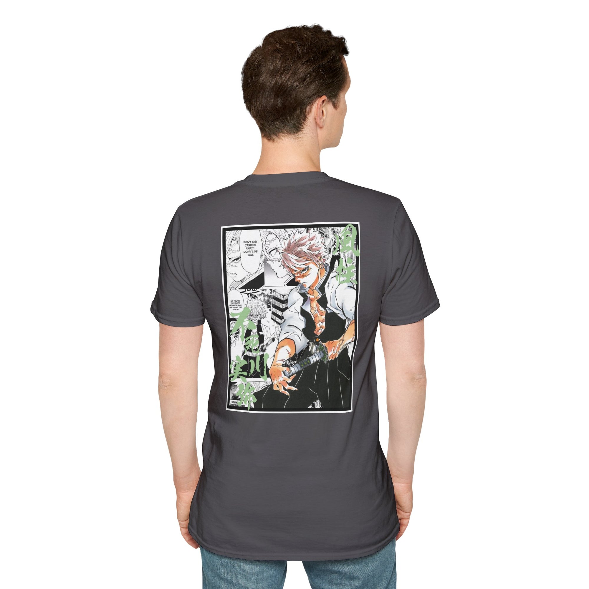 Camiseta informal Sanemi Shinazugawa (DEMON SLAYER)