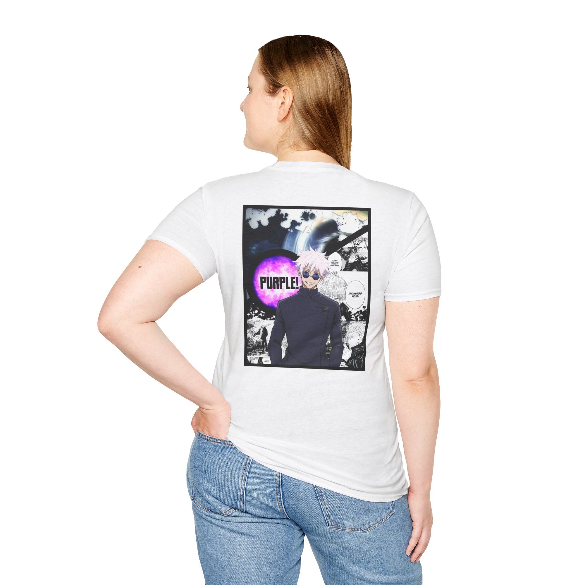 Camiseta informal Satoru Gojo (JUJUTSU KAISEN)