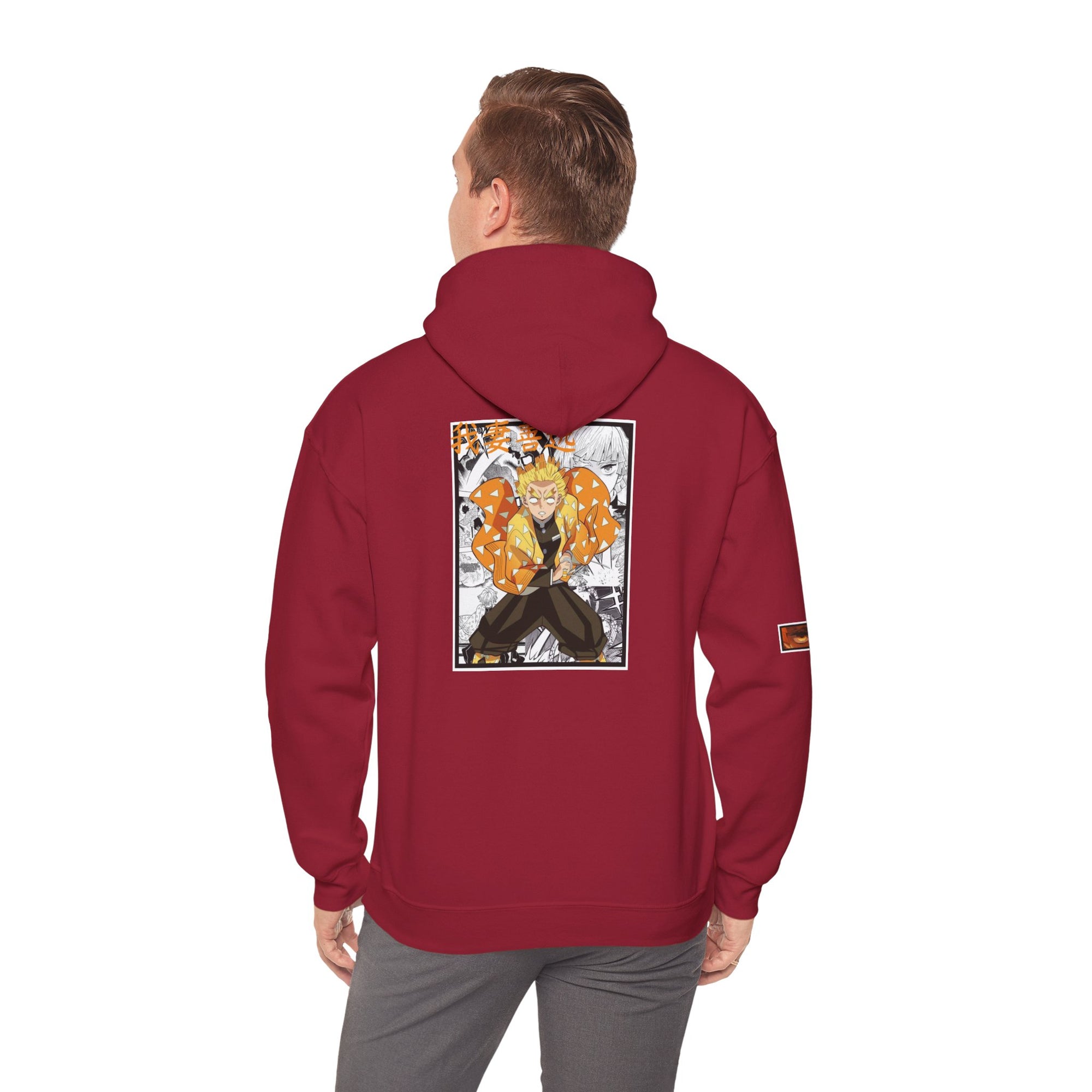 Sudadera con capucha Zenitsu Agatsuma (DEMON SLAYER)