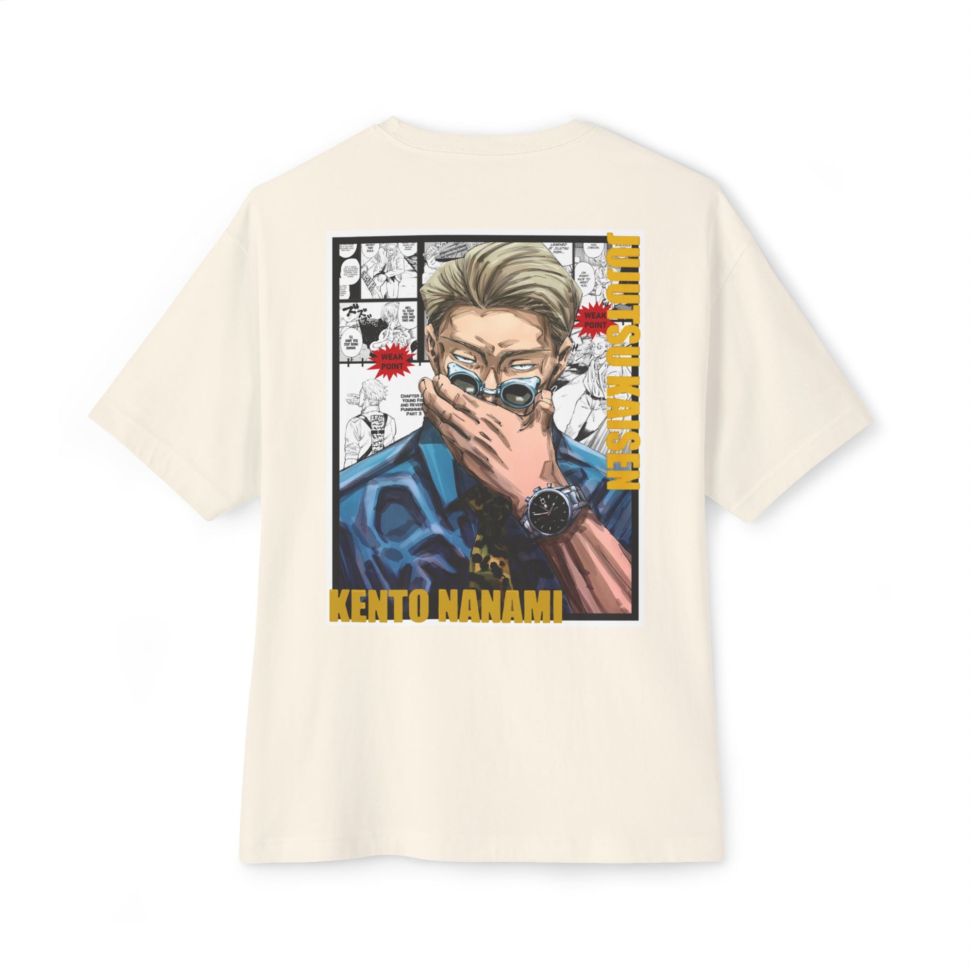 Camiseta extragrande Kento Nanami (JUJUTSU KAISEN)