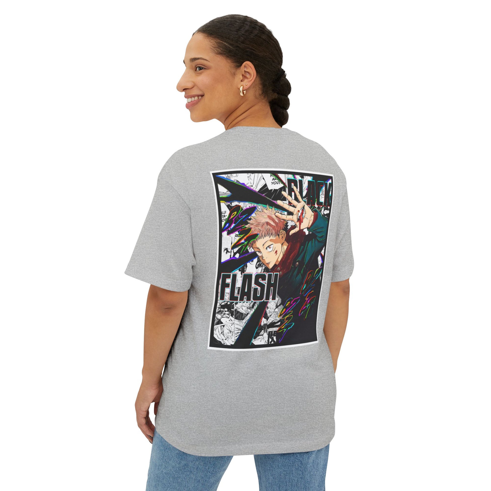 Camiseta extragrande Yuji Itadori (JUJUTSU KAISEN)