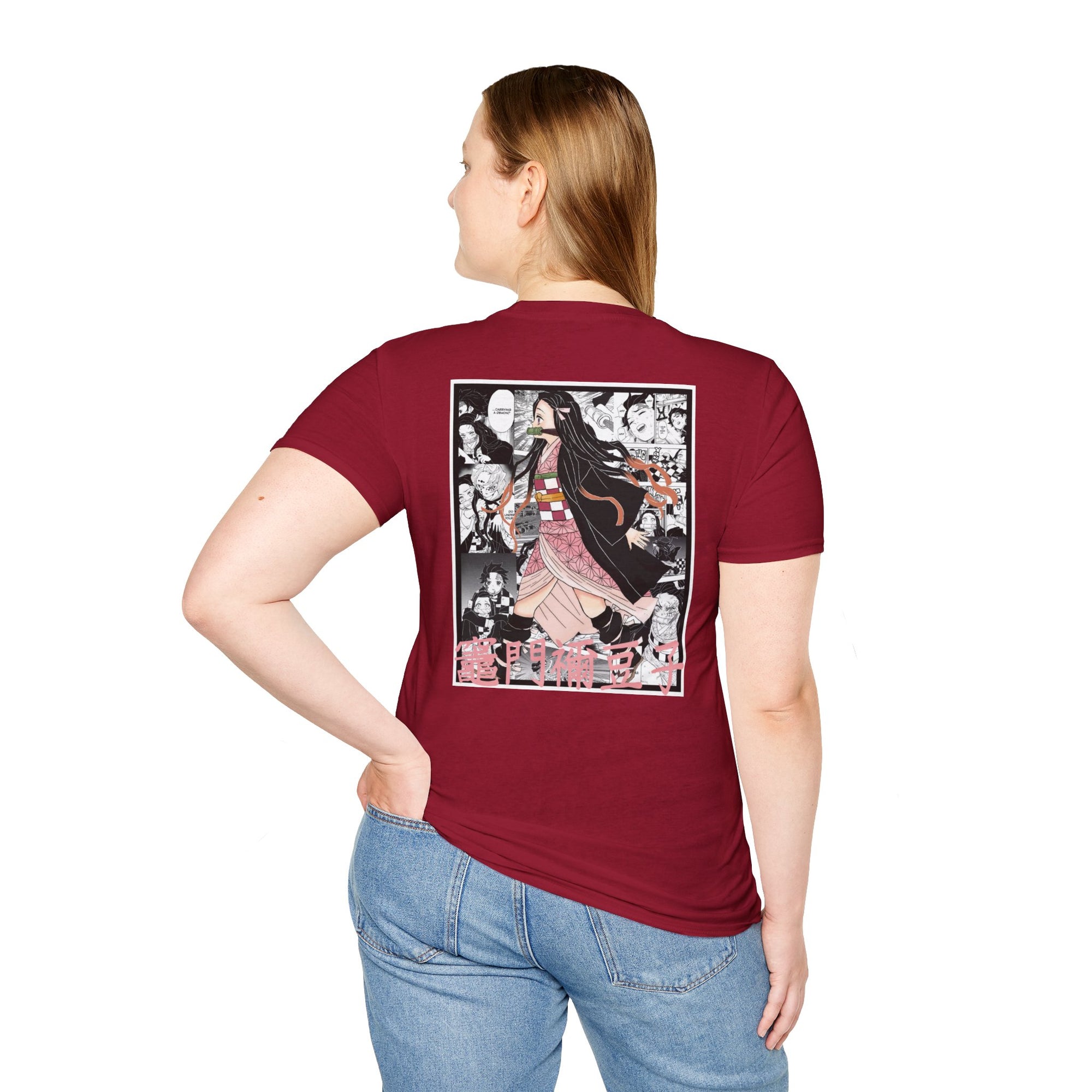 Camiseta informal Nezuko Kamado (DEMON SLAYER)