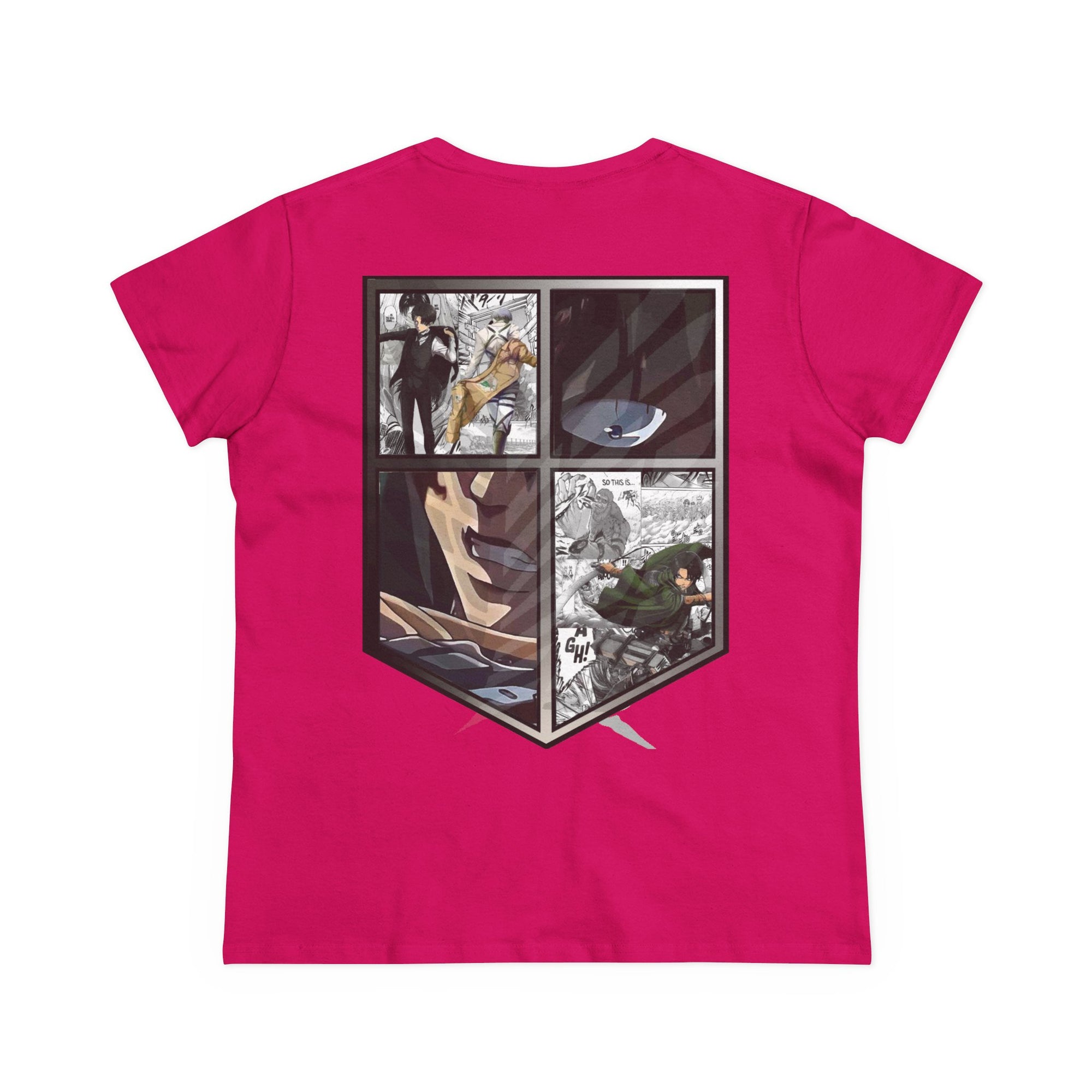 Camiseta de mujer de Levi Ackerman (ATAQUE A LOS TITANES)