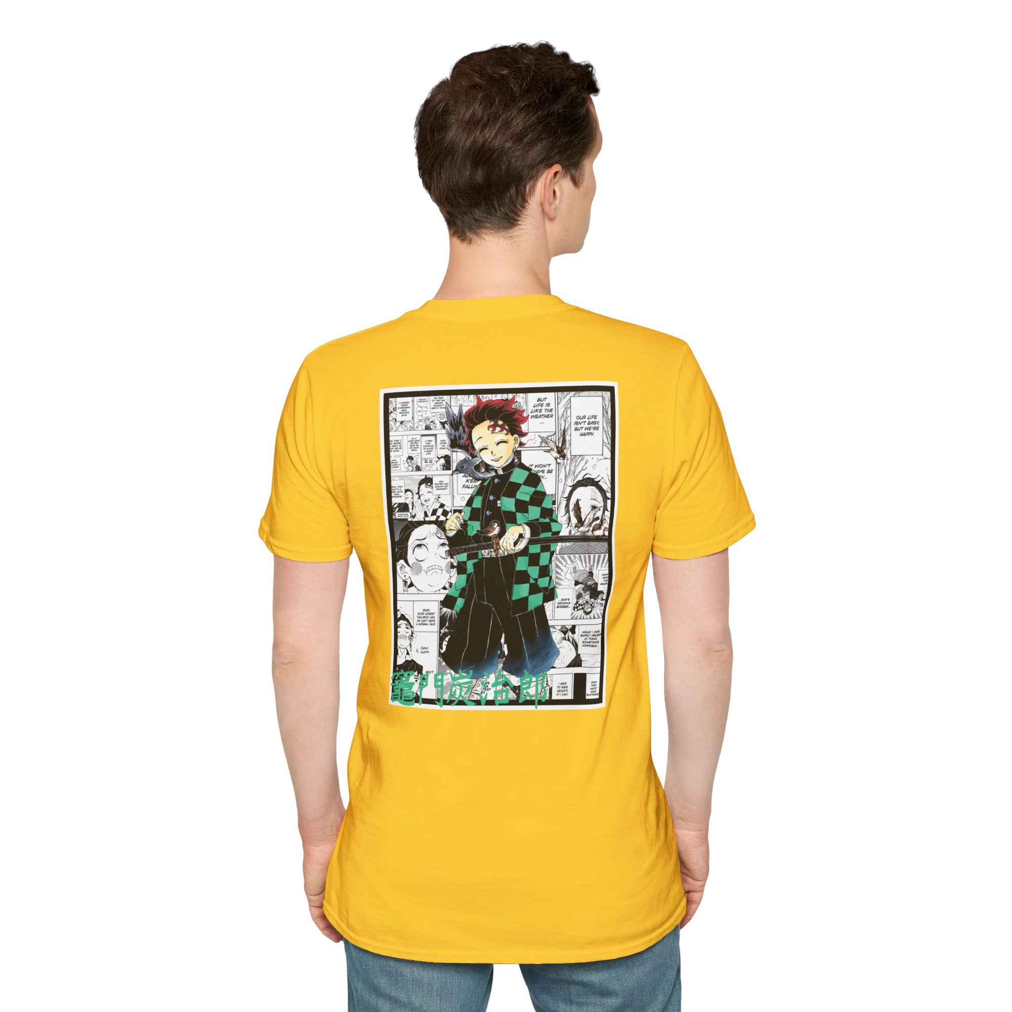 Camiseta informal Tanjiro Kamado (DEMON SLAYER)