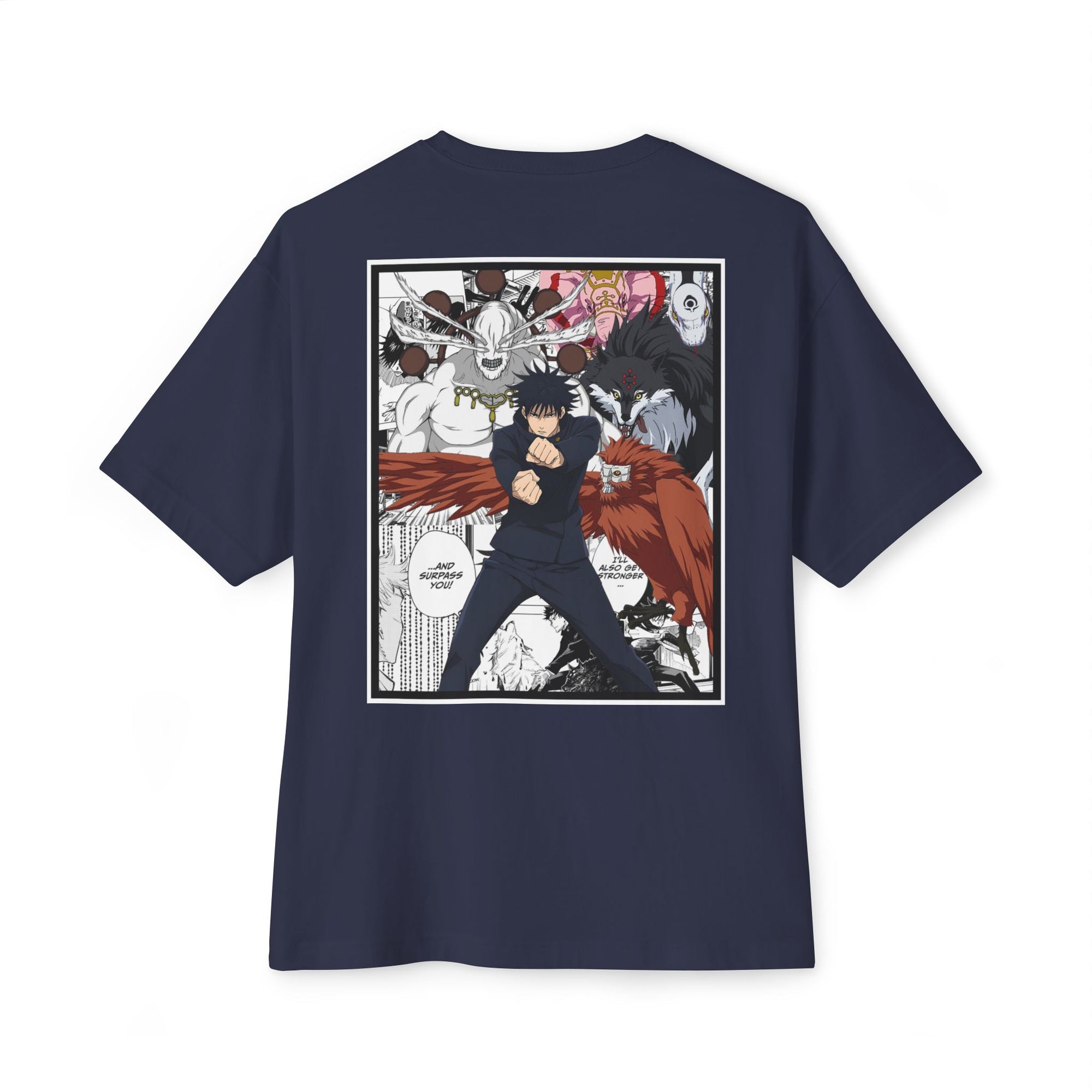Camiseta extragrande de Megumi Fushiguro (JUJUTSU KAISEN)
