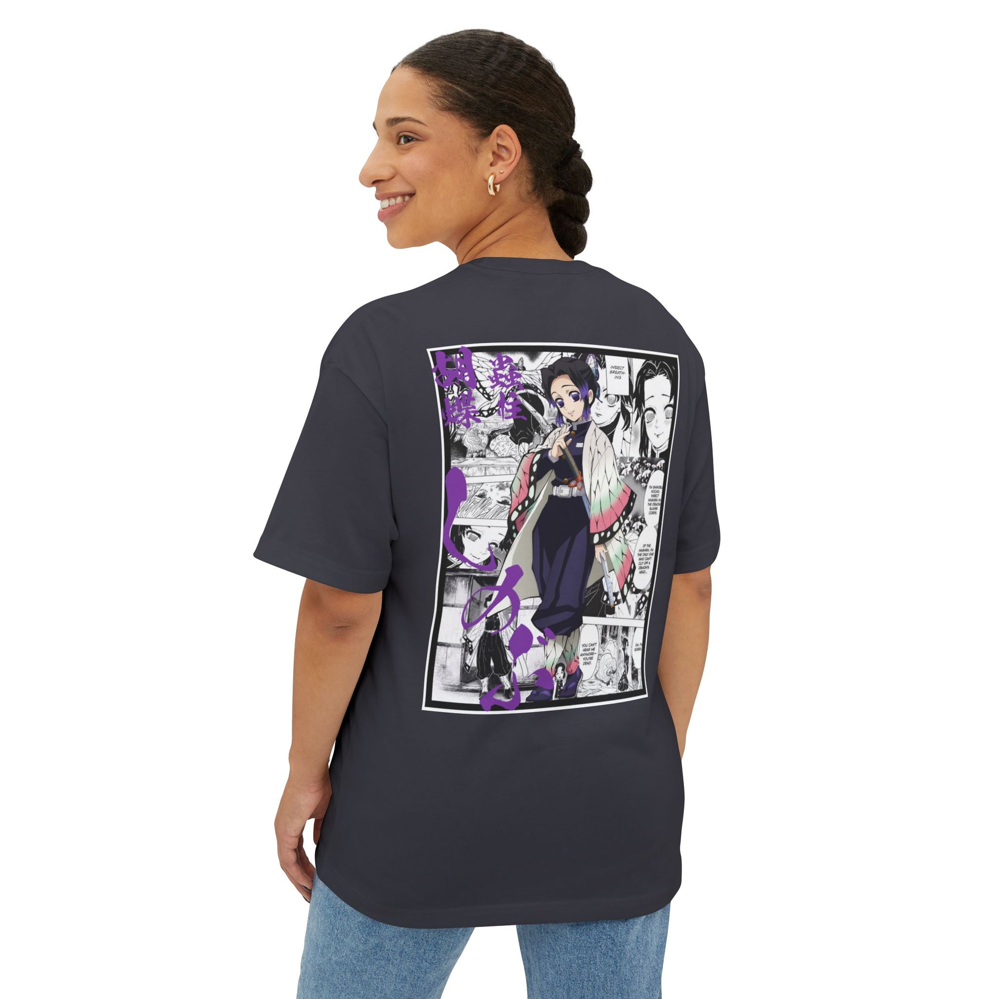 Shinobu Kochō (DEMON SLAYER) Premium Oversized Tee