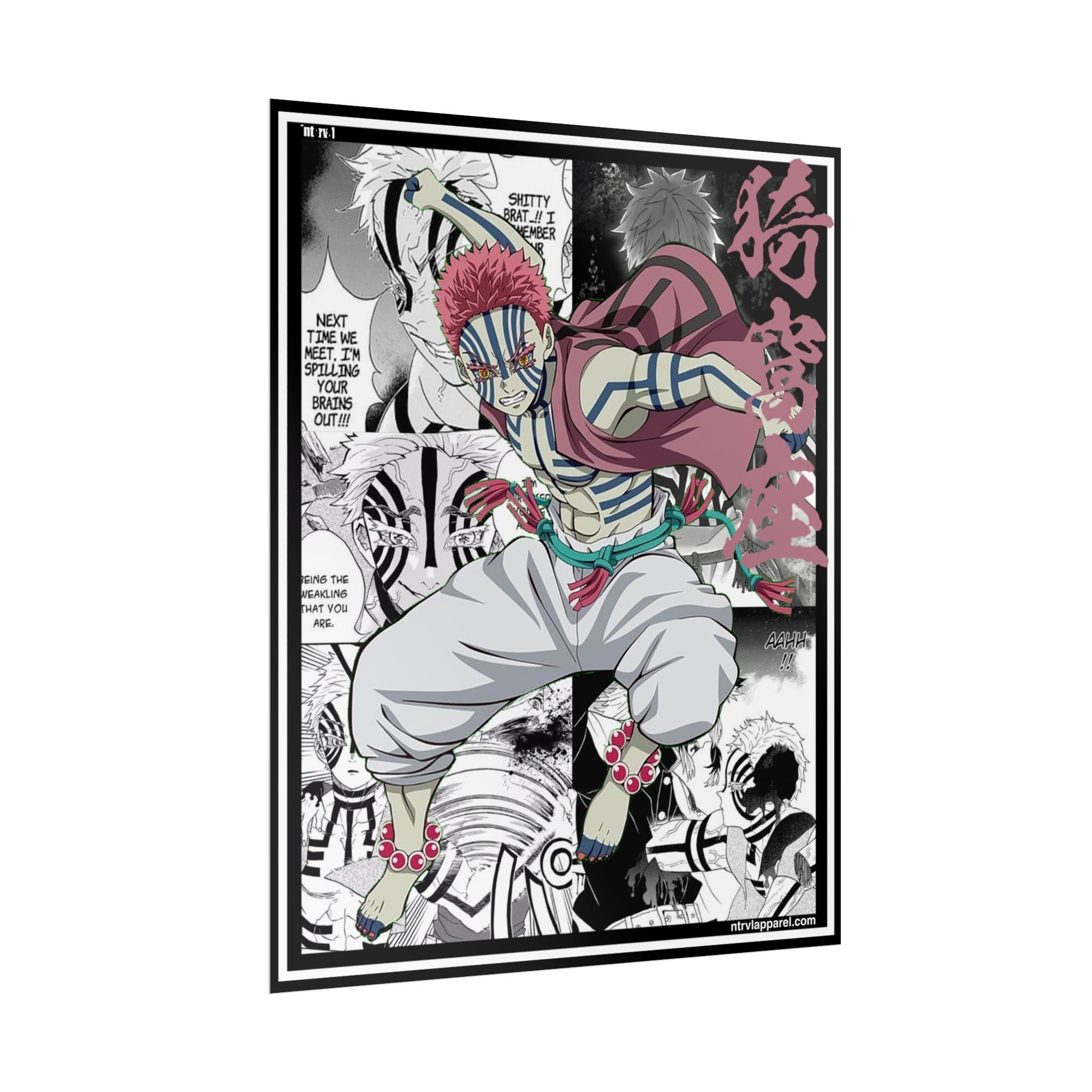 Akaza (Demon Slayer) Poster