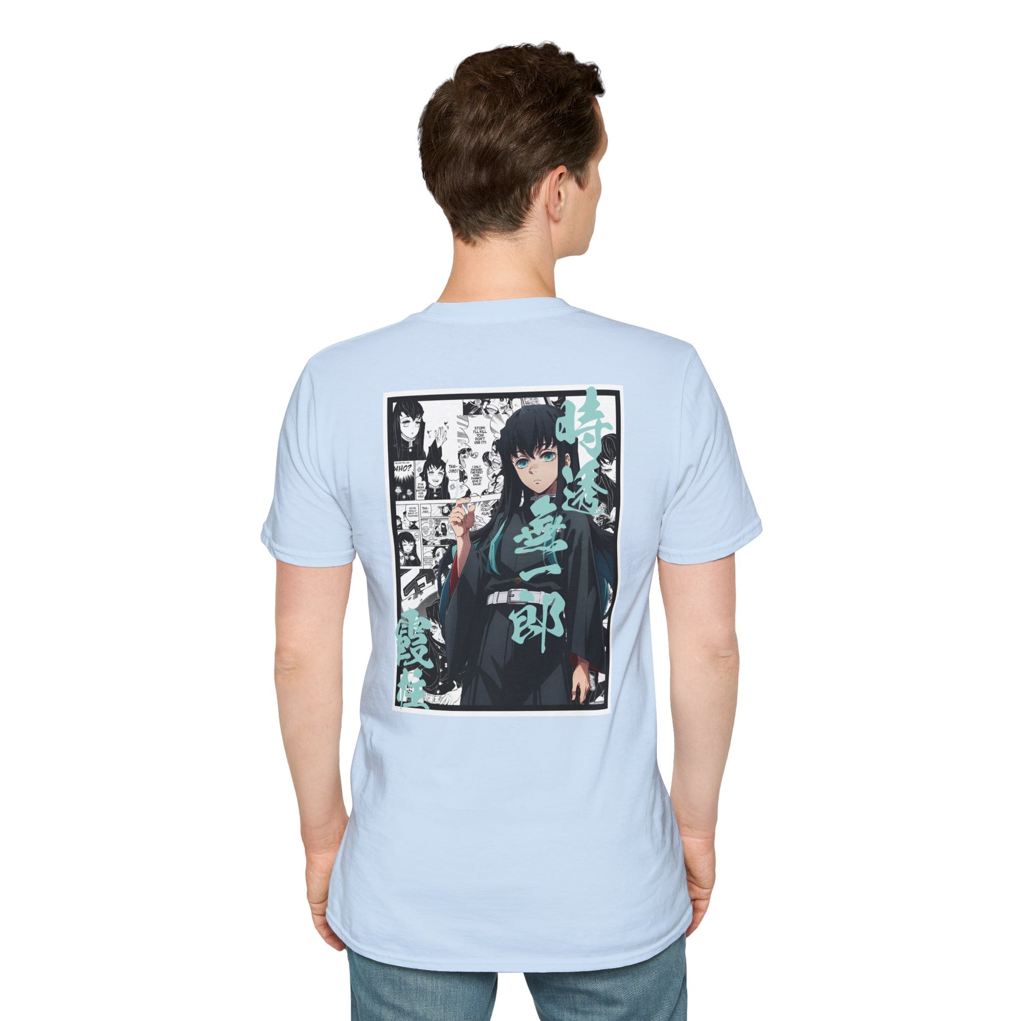 Camiseta informal de Muichiro Tokito (DEMON SLAYER)