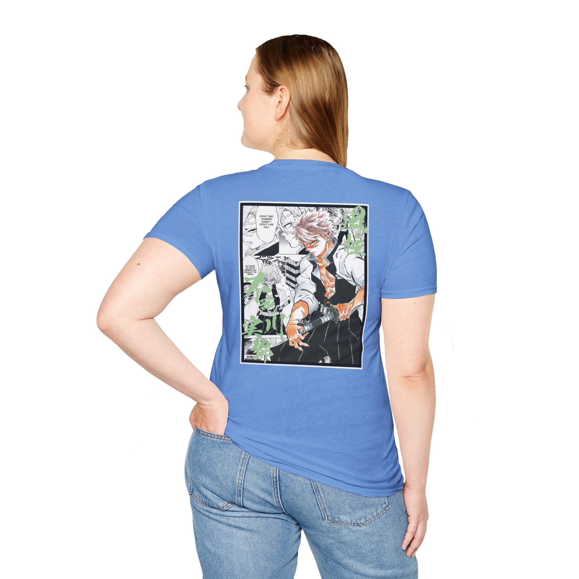 Camiseta informal Sanemi Shinazugawa (DEMON SLAYER)
