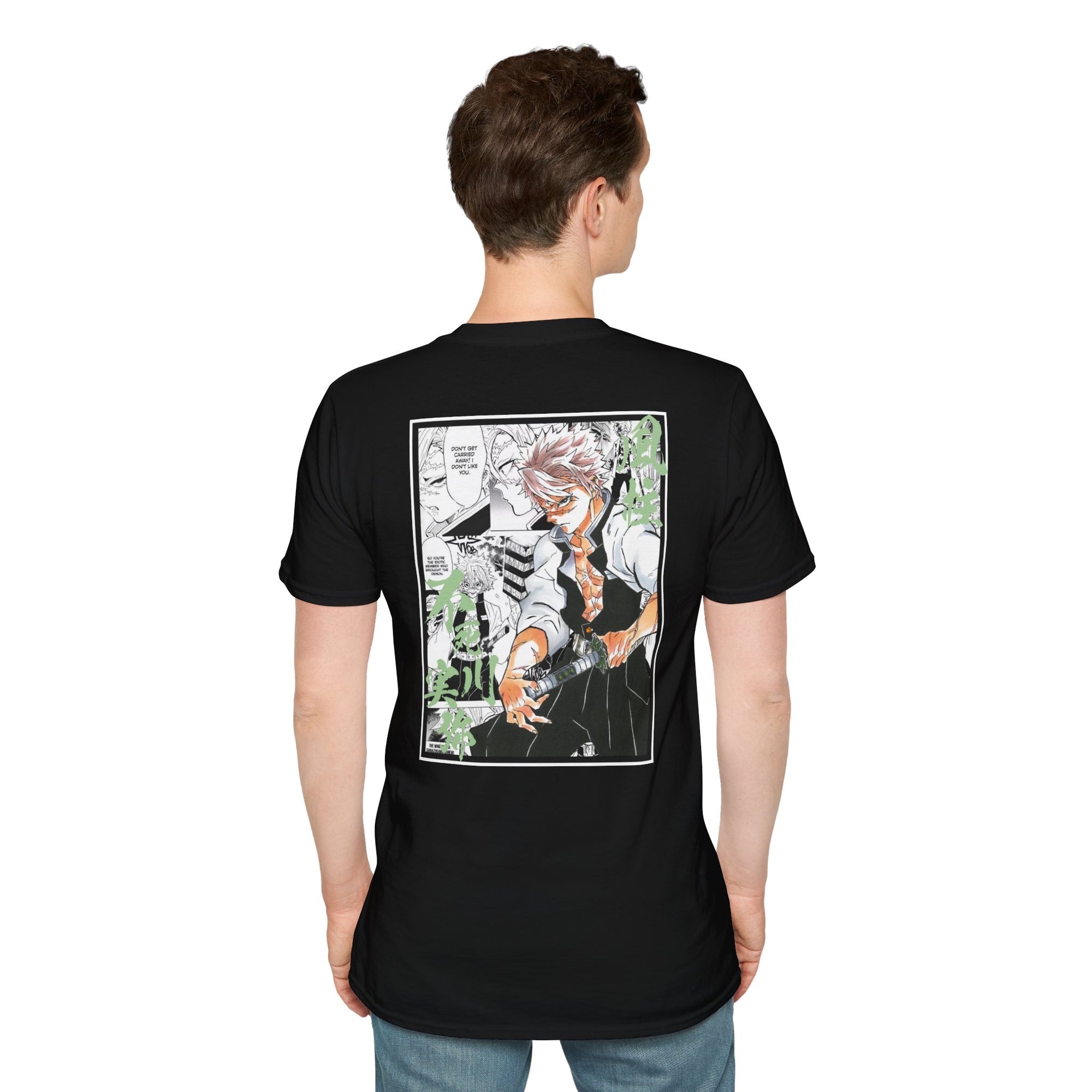 Camiseta informal Sanemi Shinazugawa (DEMON SLAYER)