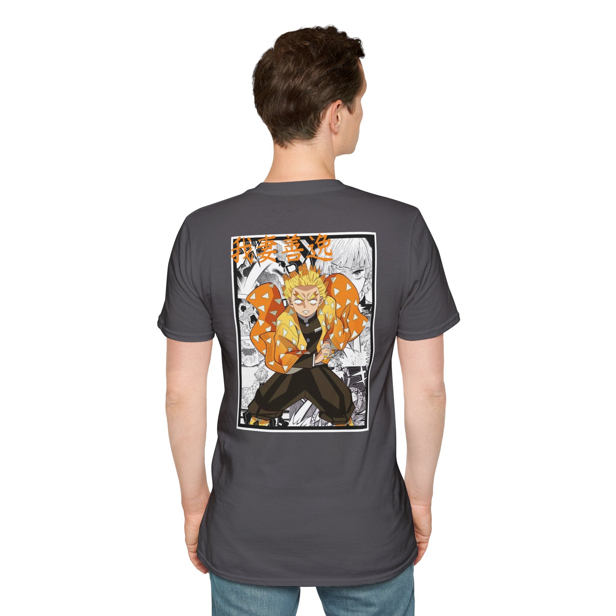 Camiseta informal Zenitsu Agatsuma (DEMON SLAYER)