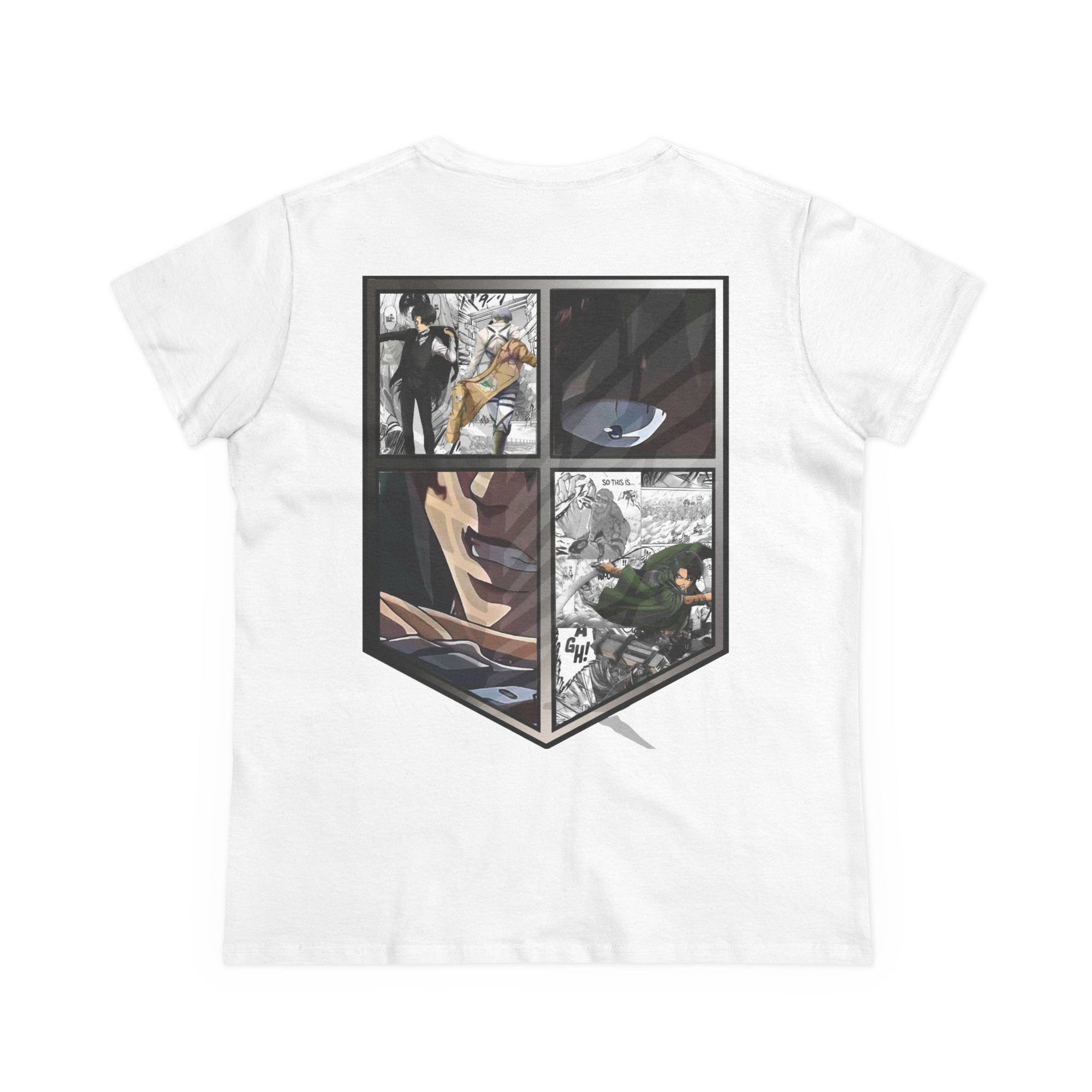 Camiseta de mujer de Levi Ackerman (ATAQUE A LOS TITANES)