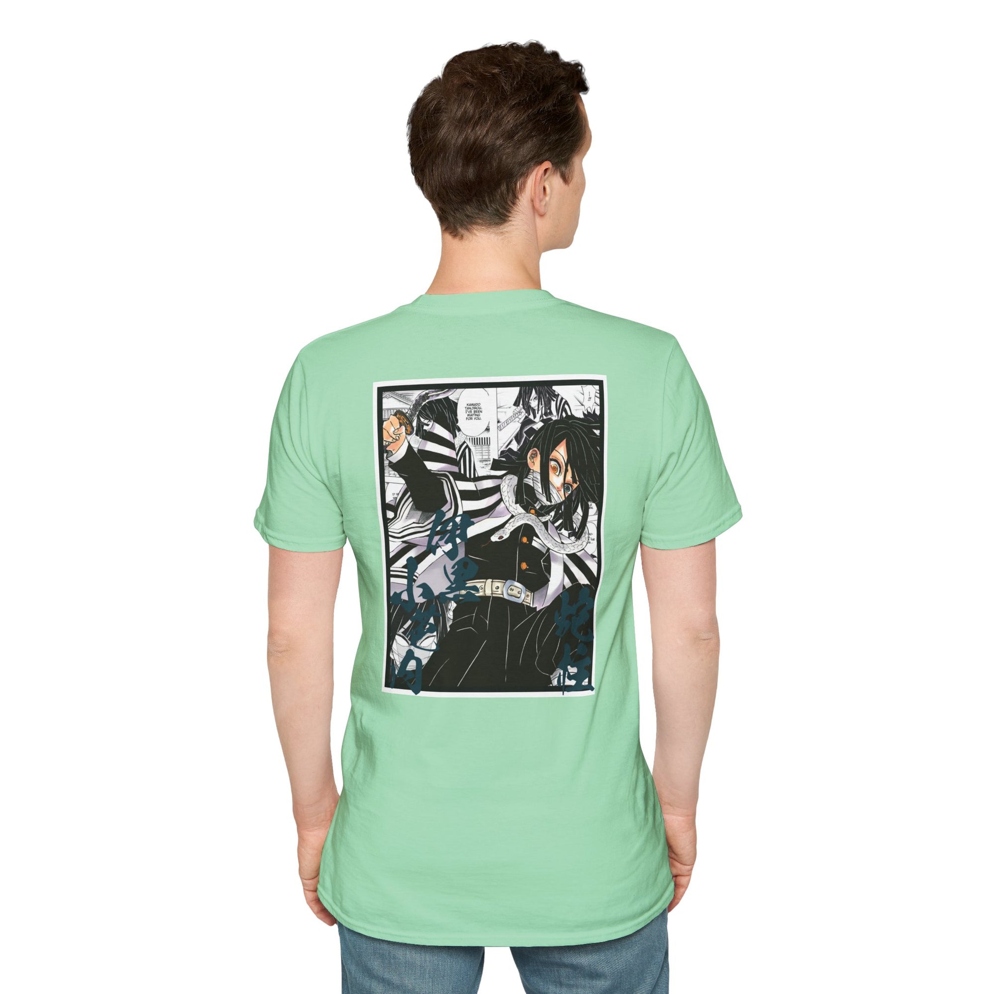 Camiseta informal Obanai Iguro (DEMON SLAYER)