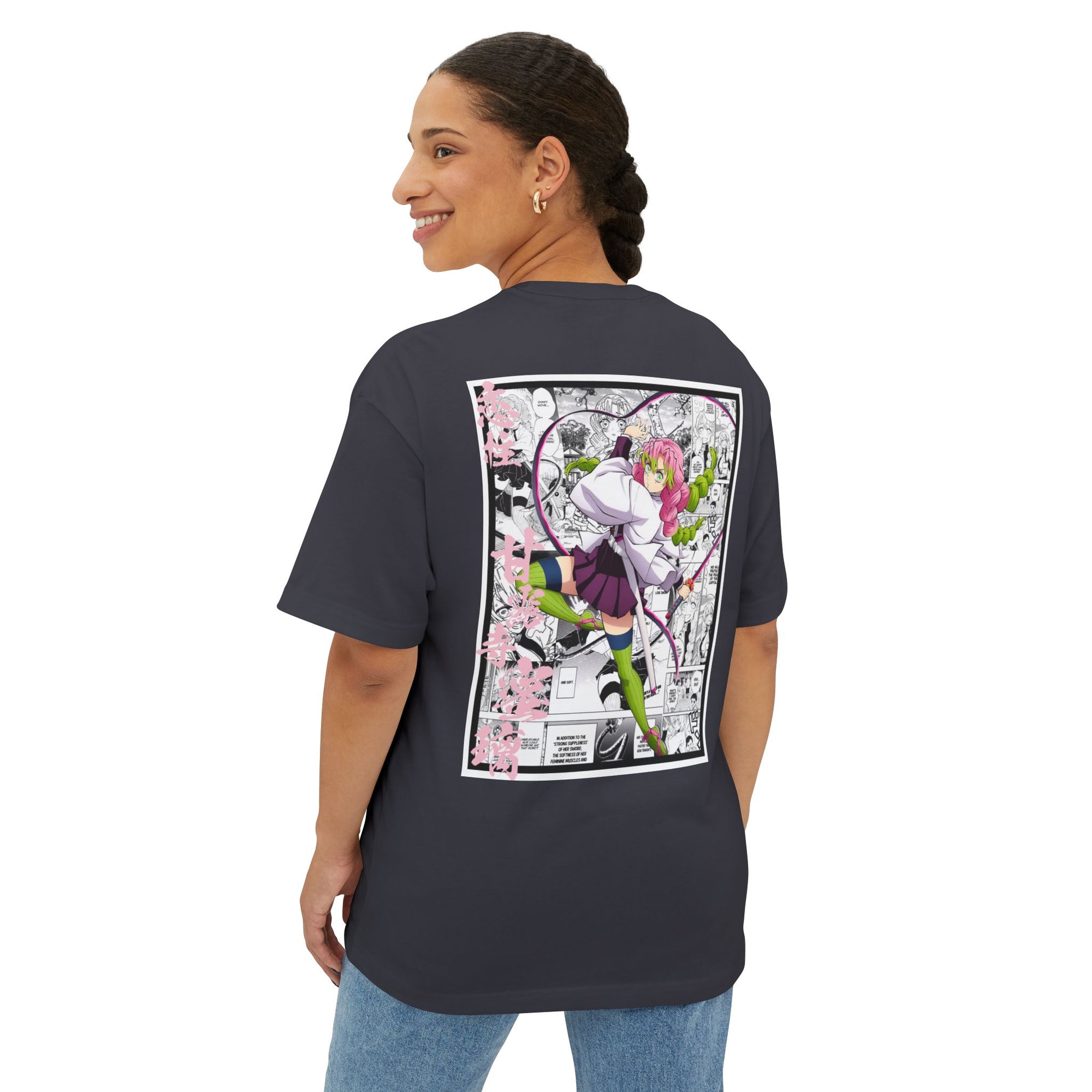 Kanroji Mitsuri (DEMON SLAYER) Premium Oversized Tee