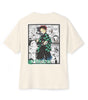 Tanjiro Kamado (DEMON SLAYER) Premium Oversized Tee