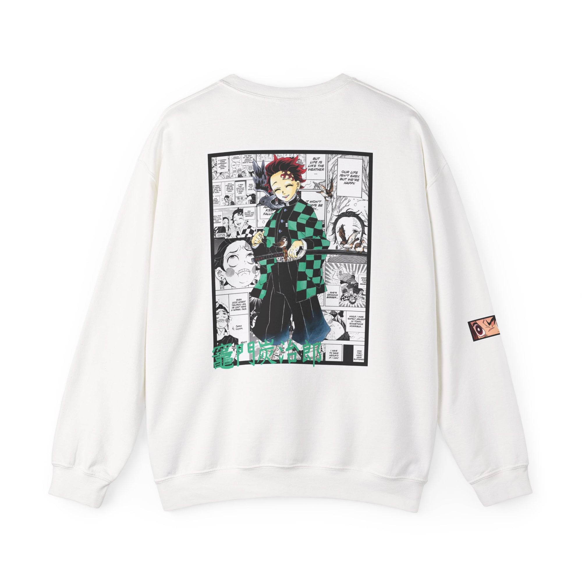 Sudadera con cuello redondo de Tanjiro Kamado (DEMON SLAYER)