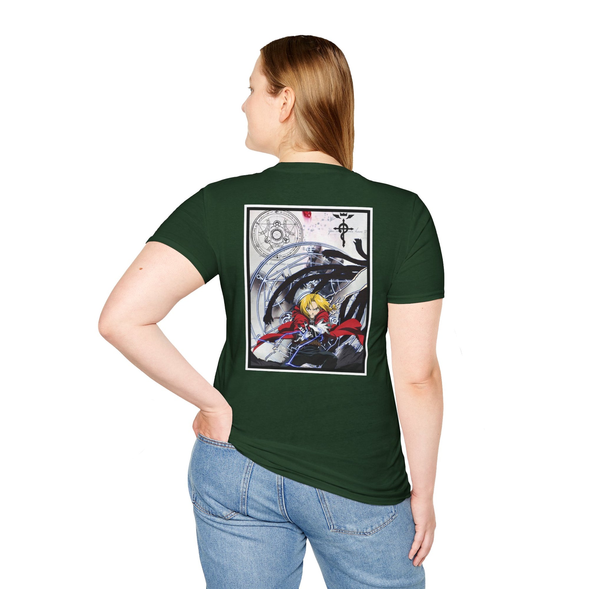 Camiseta informal de Edward Elric (FULLMETAL)