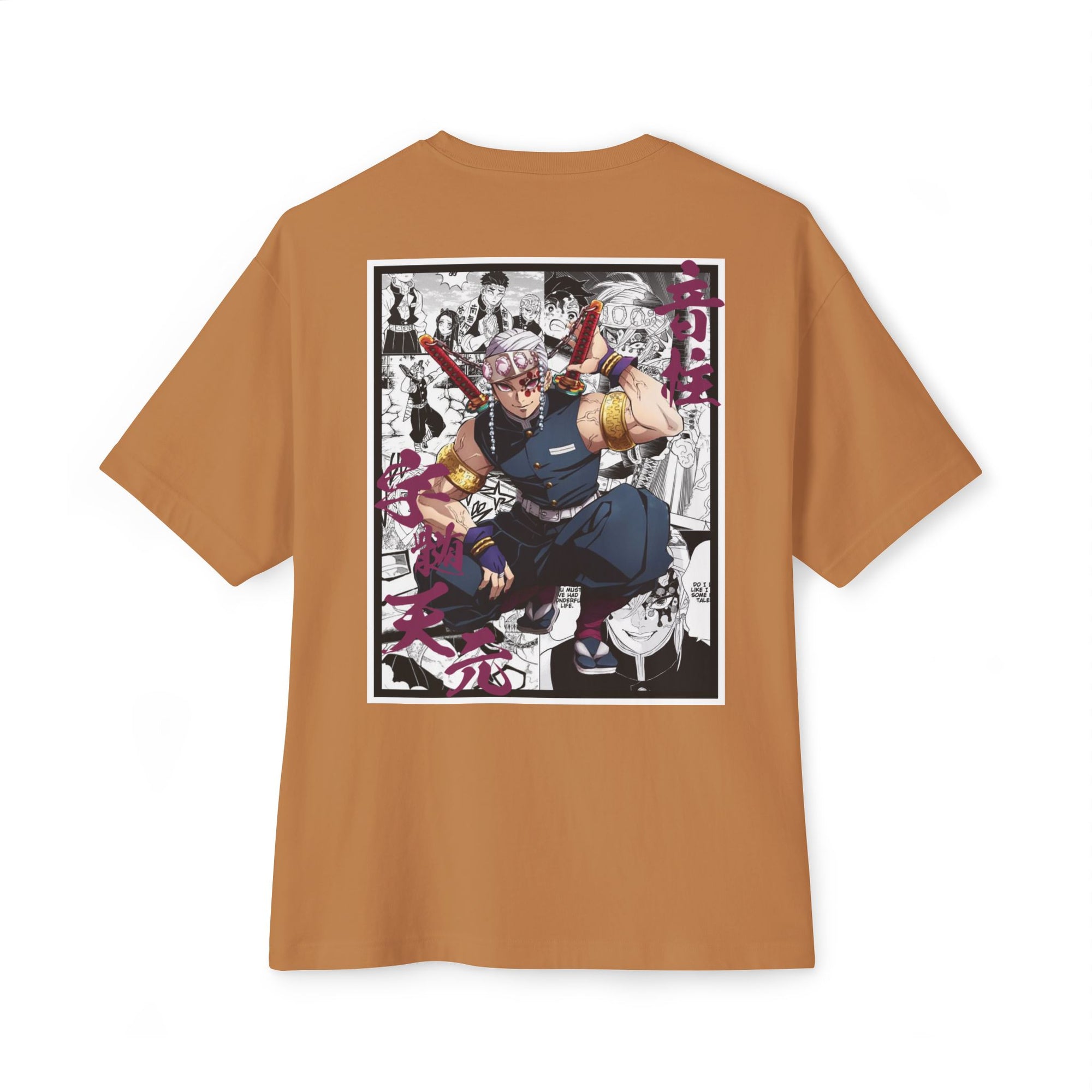 Camiseta extragrande de Tengen Uzui (DEMON SLAYER)