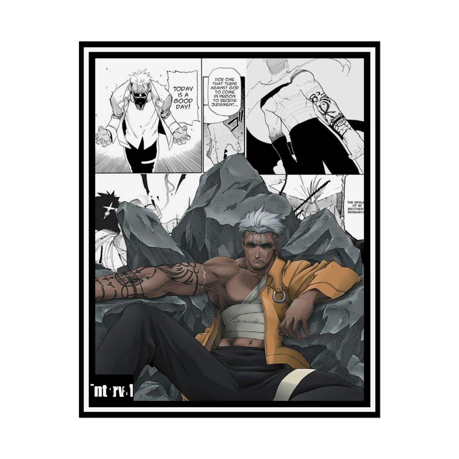 Scar (Fullmetal) Poster