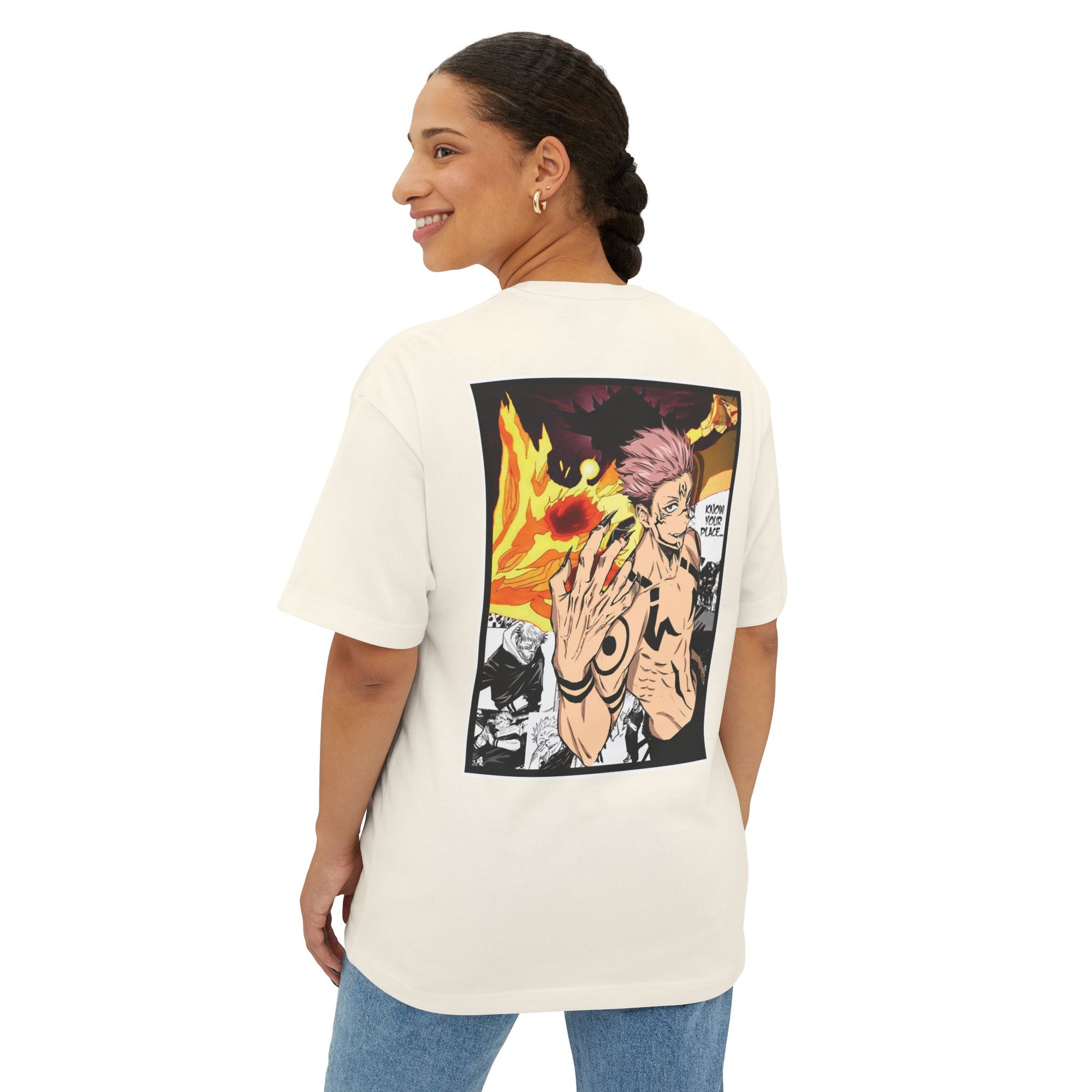 Camiseta extragrande de Ryomen Sukuna (JUJUTSU KAISEN)