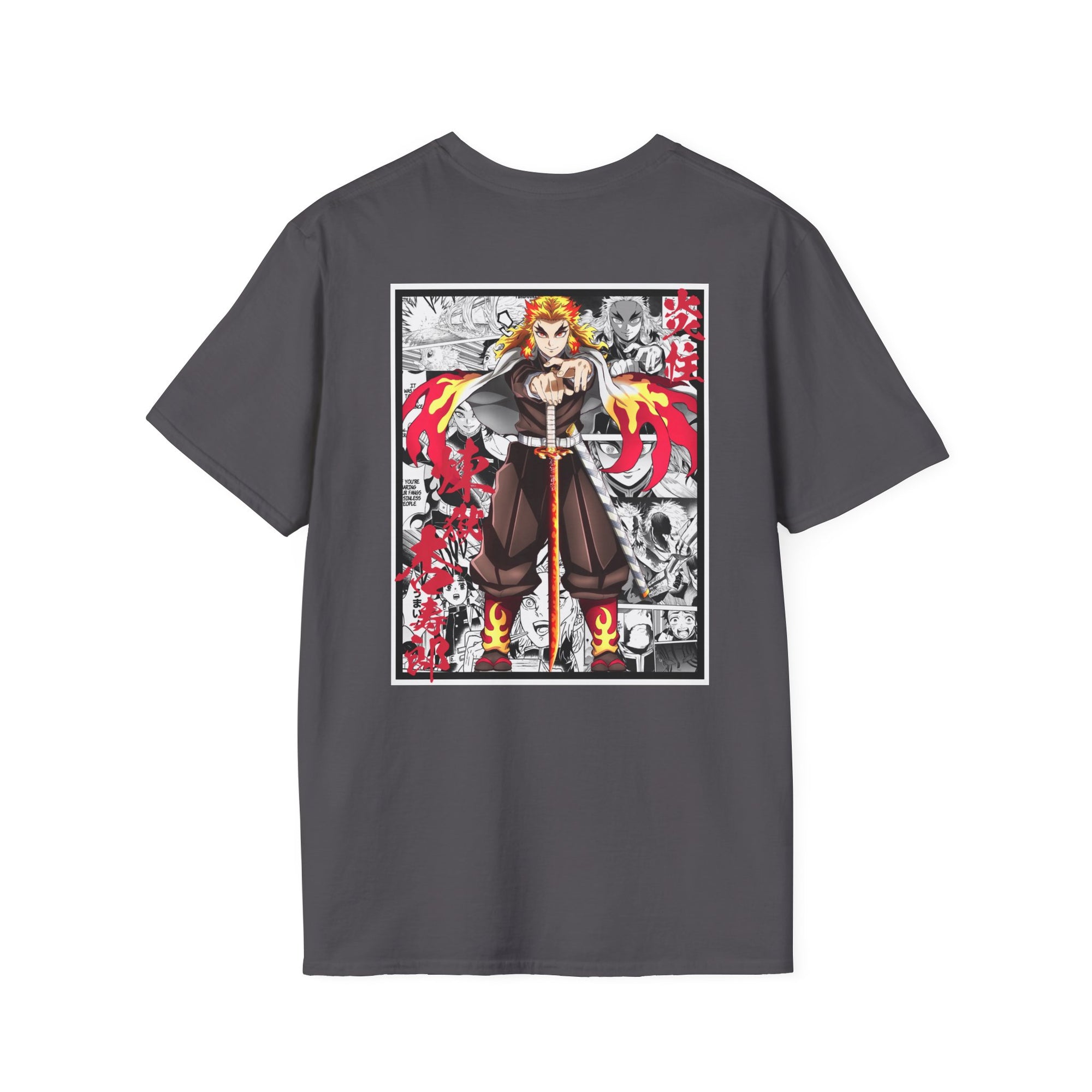Camiseta informal Kyojuro Rengoku (DEMON SLAYER)