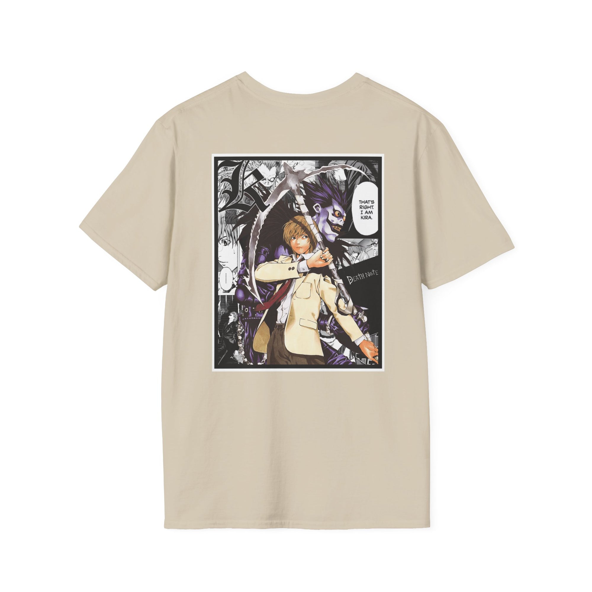 Camiseta informal de Light Yagami (DEATH NOTE)