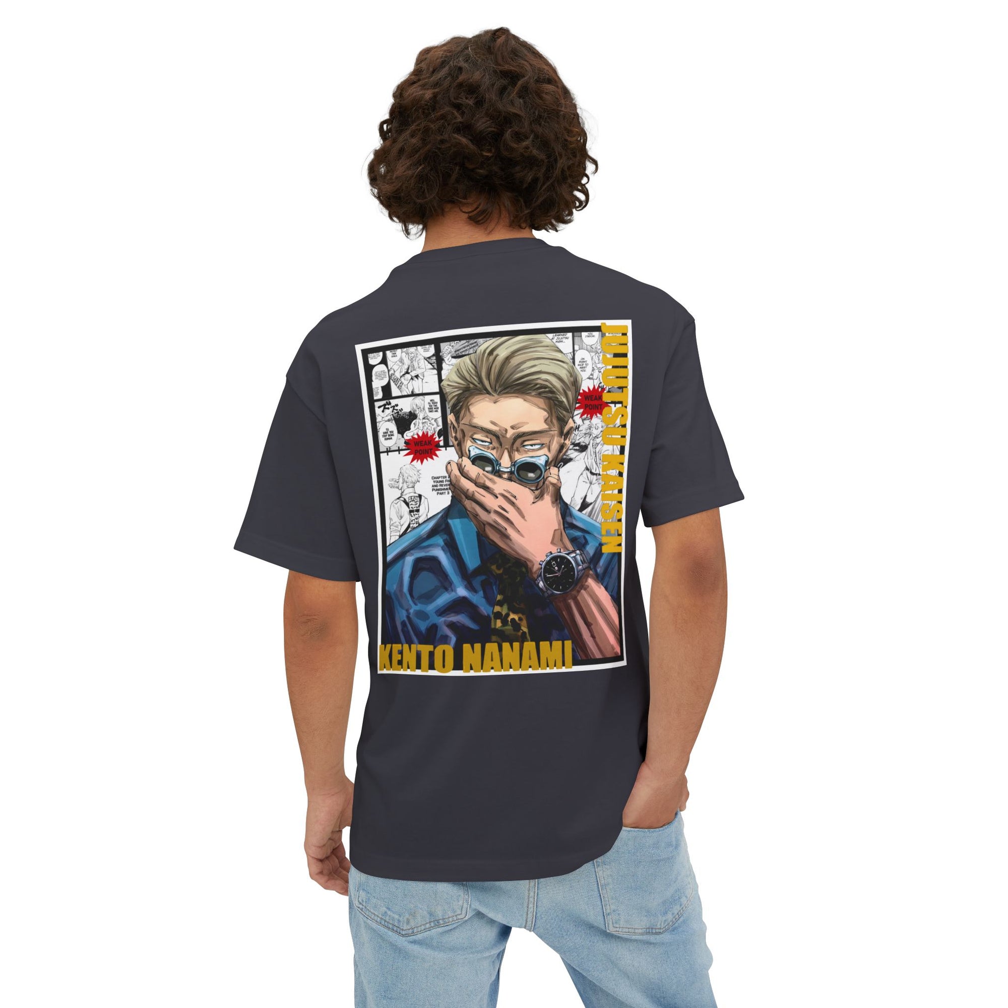 Camiseta extragrande Kento Nanami (JUJUTSU KAISEN)