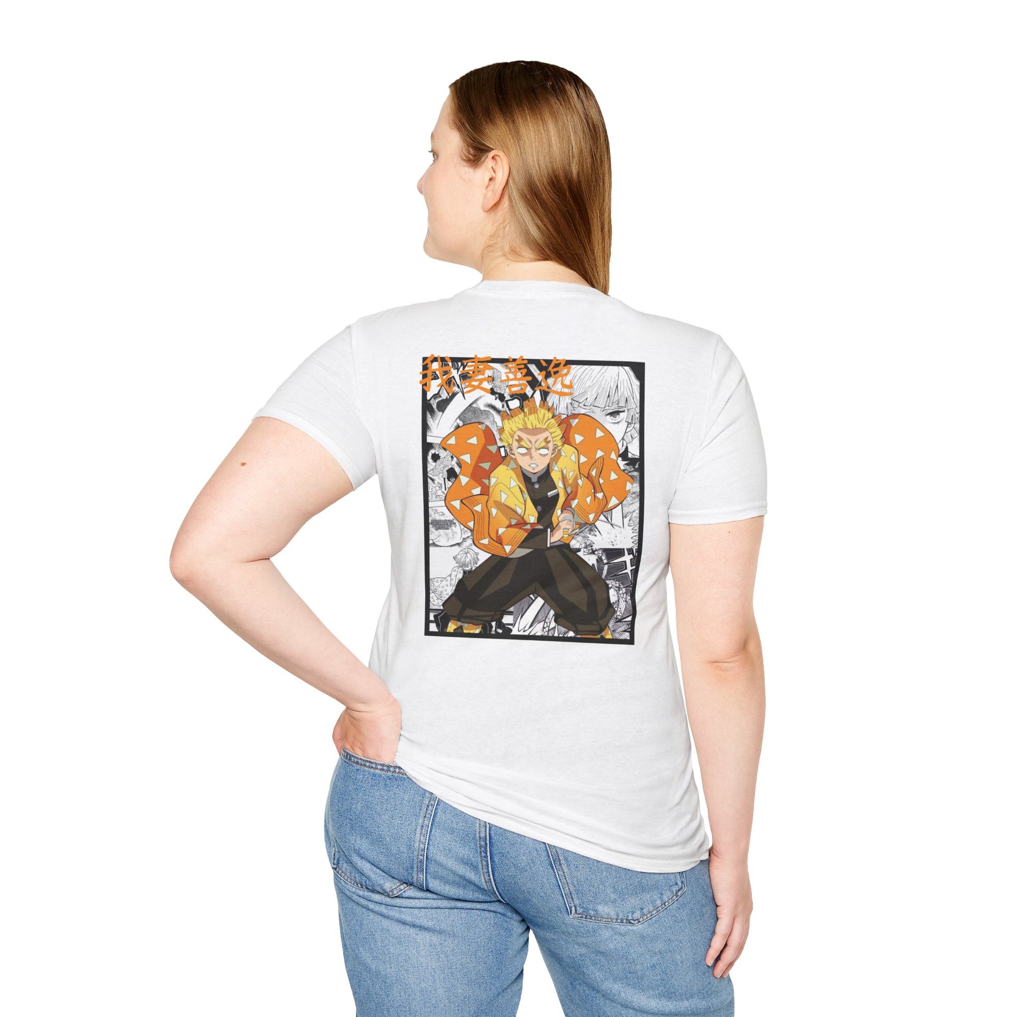 Camiseta informal Zenitsu Agatsuma (DEMON SLAYER)